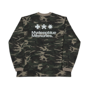 MydeepblueMemories Mm Symbol Logo Camo Long Sleeve #3 Khaki