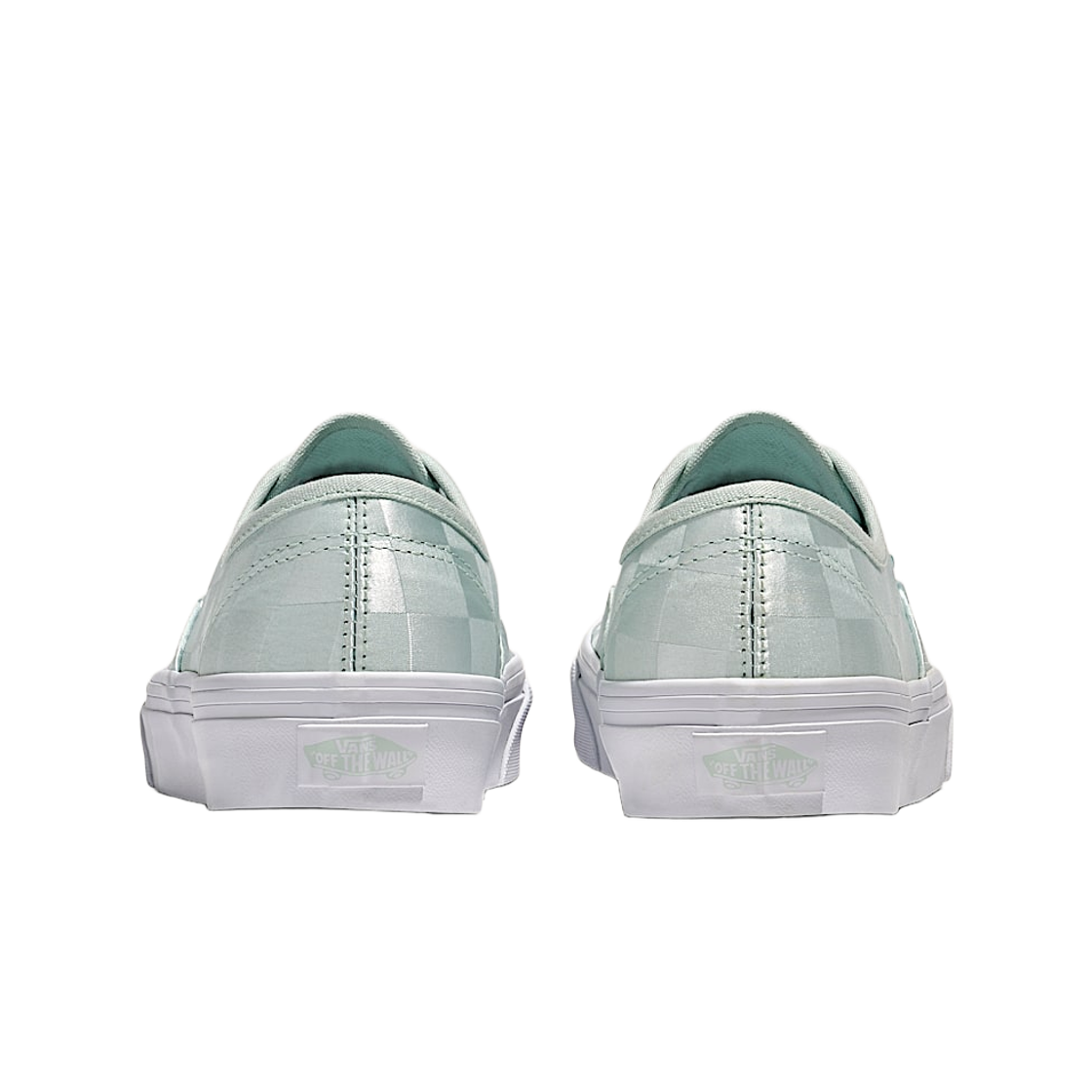 반스 어센틱 체커보드 새틴 스파 블루(Vans Authentic Checkerboard Satin Spa Blue) - 3