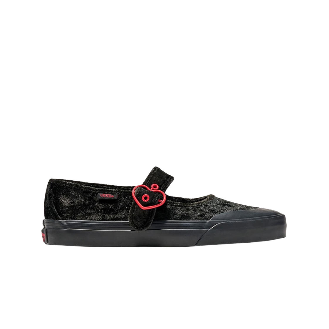 VN000CRR458 (W) Vans Mary Jane Heart Black Red