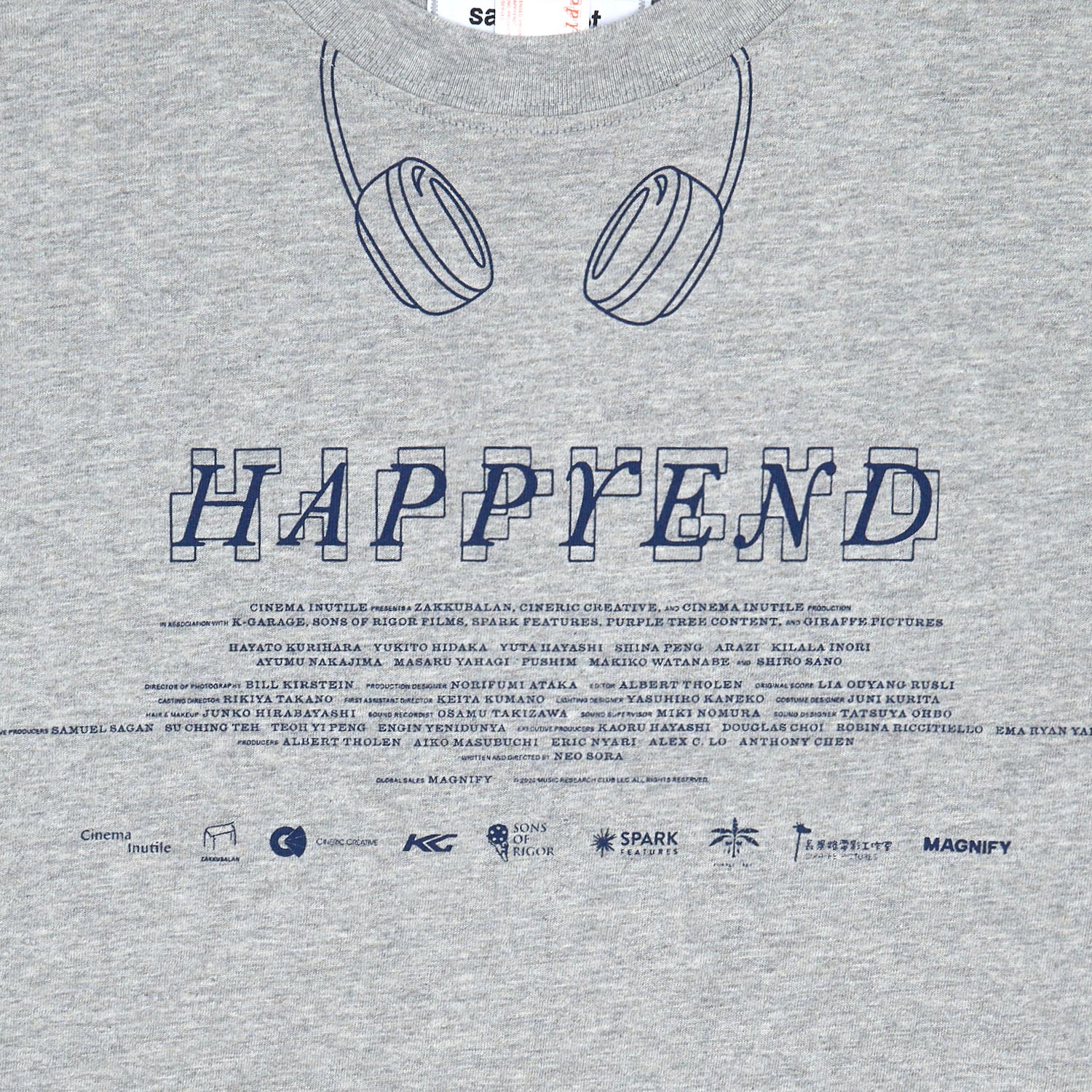 [KREAM 단독] 사파리스팟 x 해피엔드 헤드셋 티셔츠 (헤더 그레이)([KREAM 단독] Safarispot X Happyend Headset T-Shirt (Heather Gray)) - 2