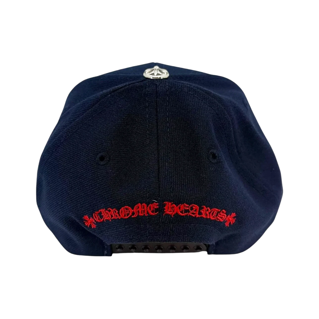 크롬하츠 CH 베이스볼 캡 네이비 레드(Chrome Hearts CH Baseball Cap Navy Red) - 2