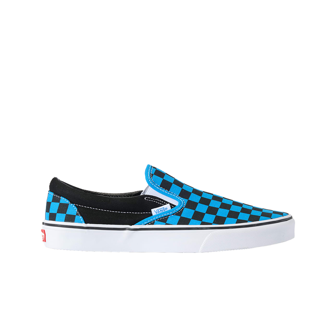VN000DAHFNM Vans Classic Slip-On Checkerboard Blue