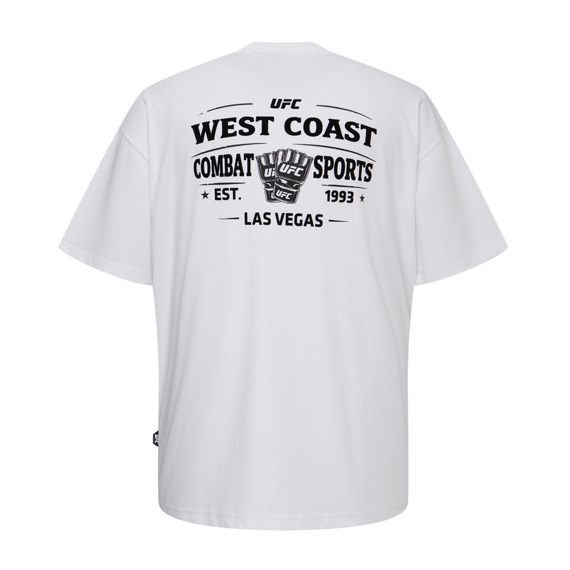 유에프씨 스포츠 WCCS 글러브 오버핏 반팔 티셔츠 오프 화이트 U2SSX3303OW(UFC SPORT Wccs Glove Oversized Fit Ss Off White) - 3