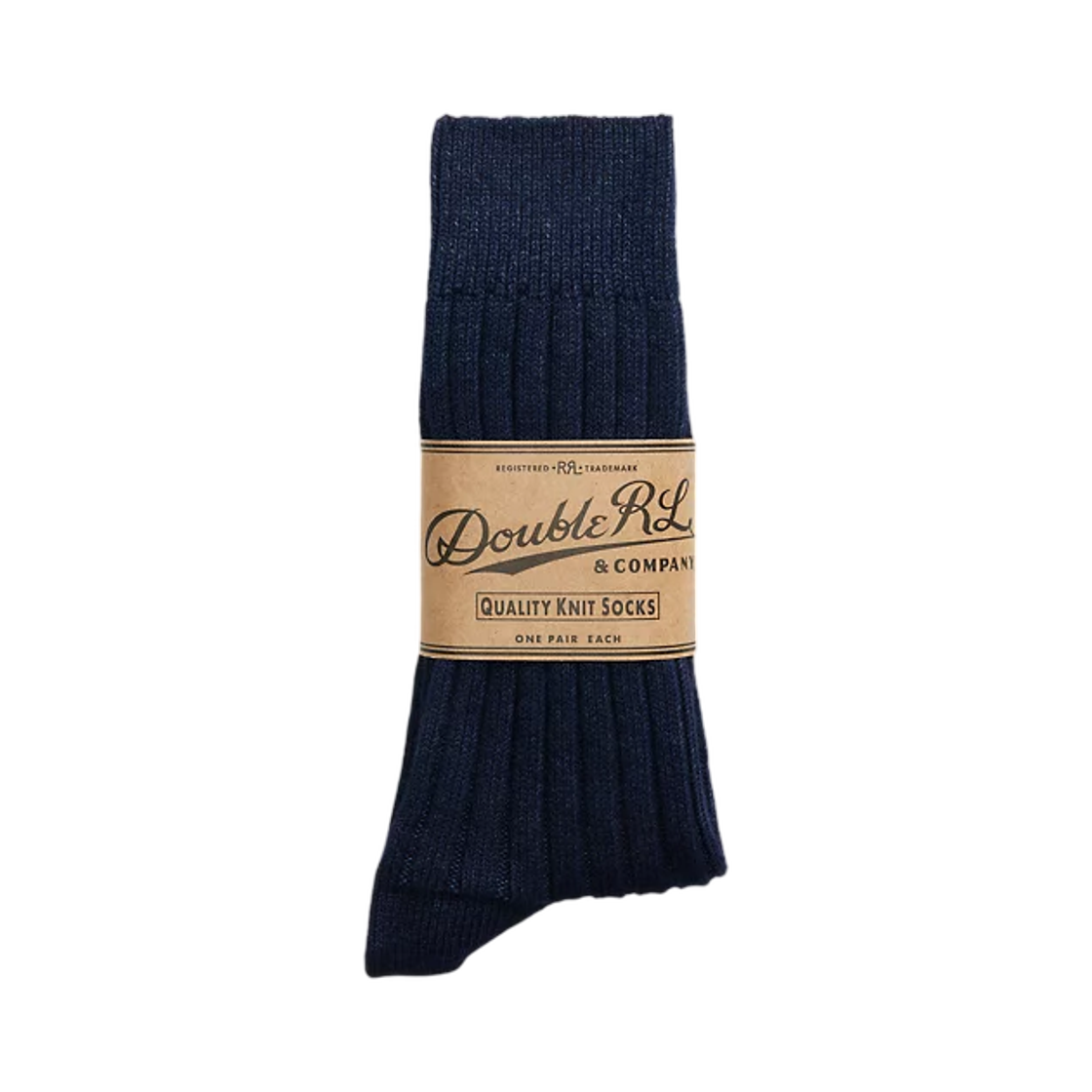 더블알엘 인디고 스트레치 코튼 블렌드 삭스 인디고(Double RL Indigo Stretch Cotton-Blend Socks Indigo) - 2