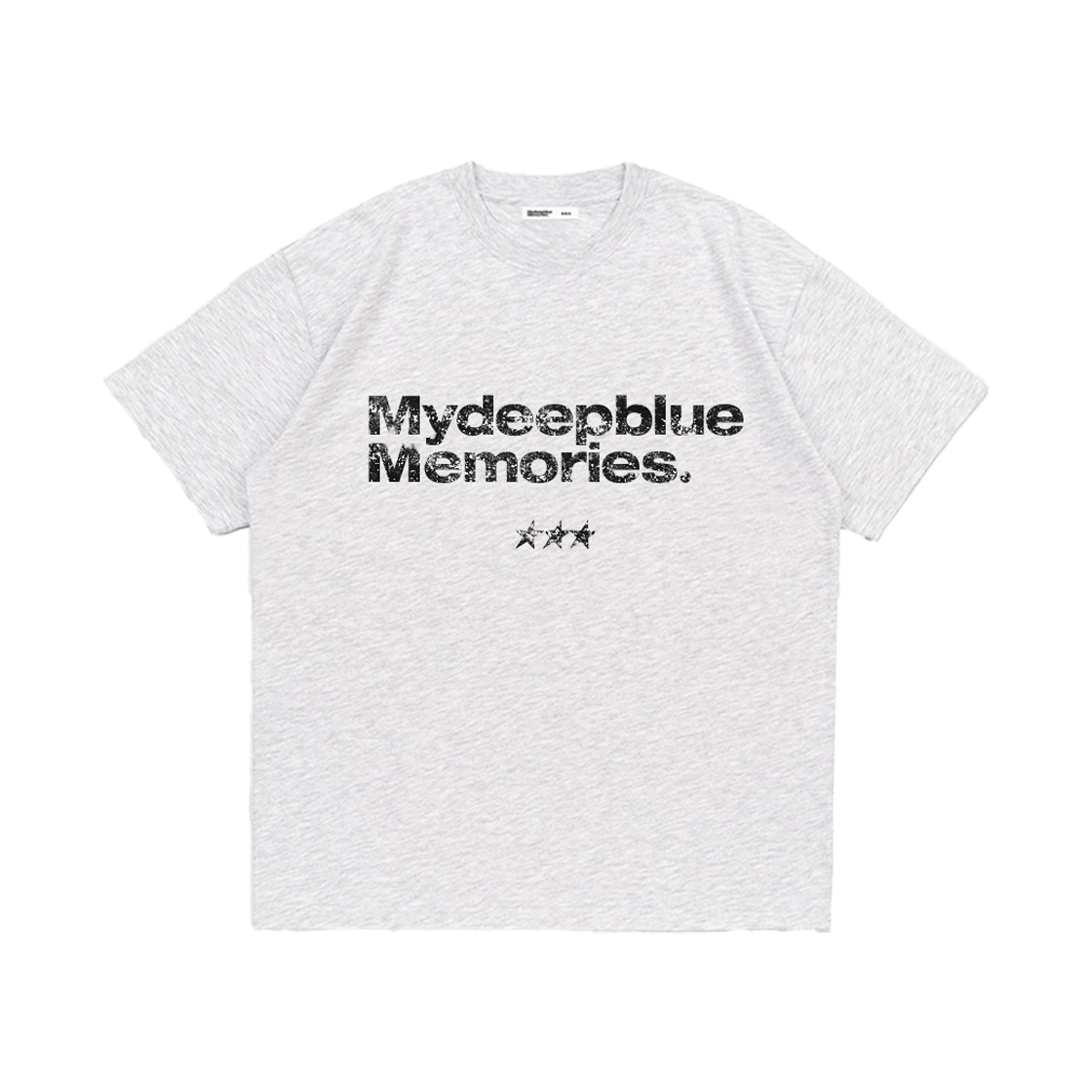 26072707 MydeepblueMemories Mm Text T-Shirtslight Grey