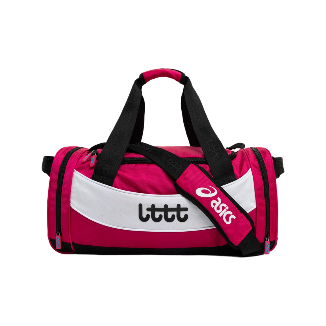 리틀 도쿄 테이블 테니스 x 아식스 트래블 더플 핫 핑크(LTTT x Asics Travel Duffel Hot Pink)