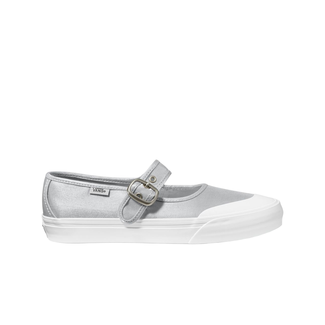 VN000CRRSLV1 Vans Mary Jane Satin Silver