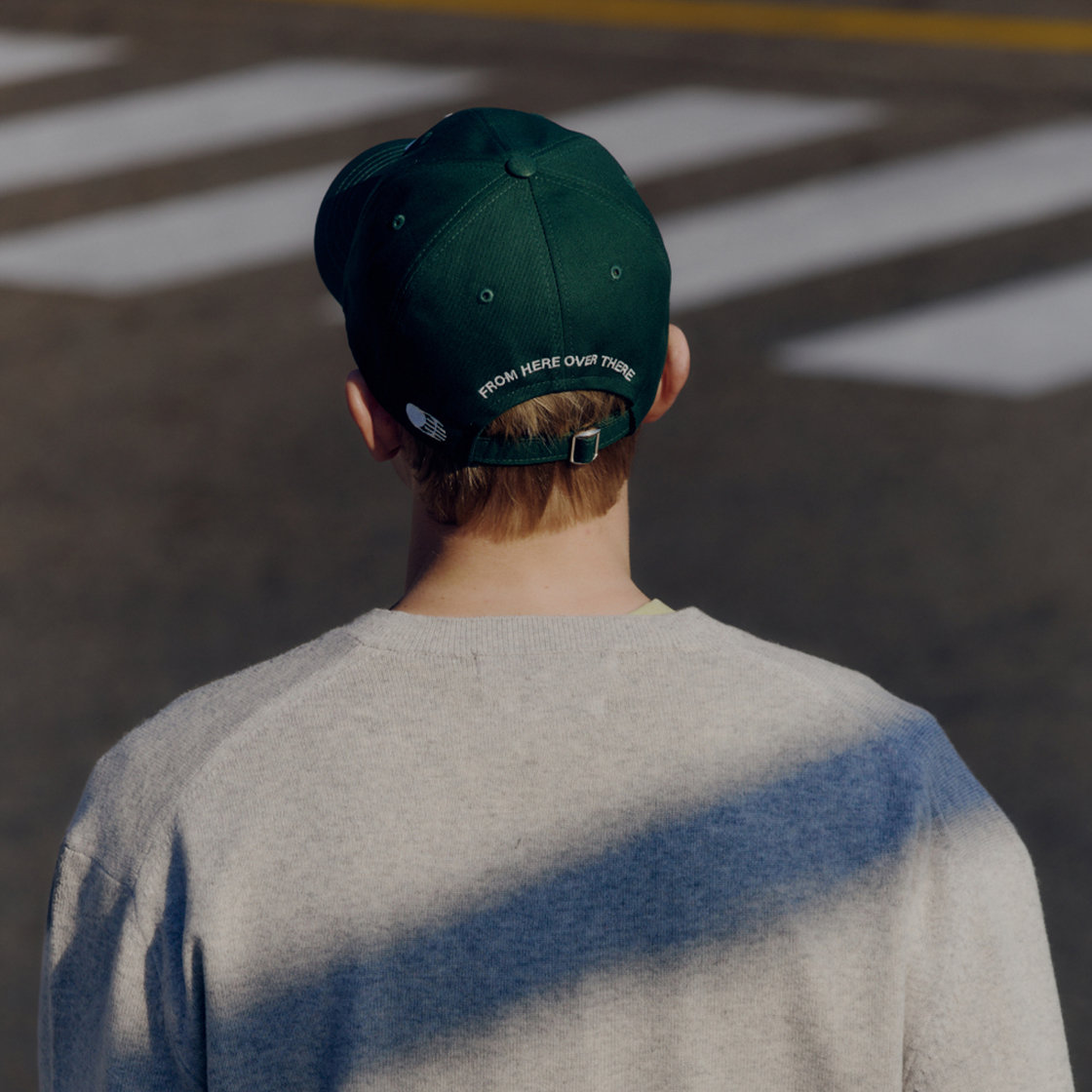 트래픽하모니 TH 로고 아플리케 딥핏 볼캡 그린(Traffic Harmony TH Logo Applique Deep Fit Ball Cap Green) - 3