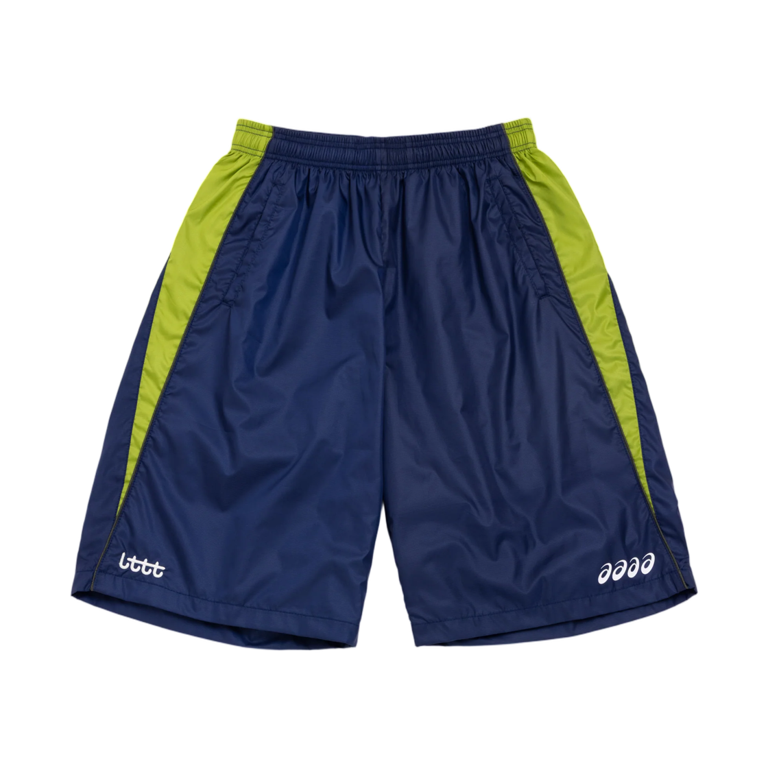 리틀 도쿄 테이블 테니스 x 아식스 웜업 쇼츠 네이비(LTTT x Asics Warm-Up Shorts Navy)