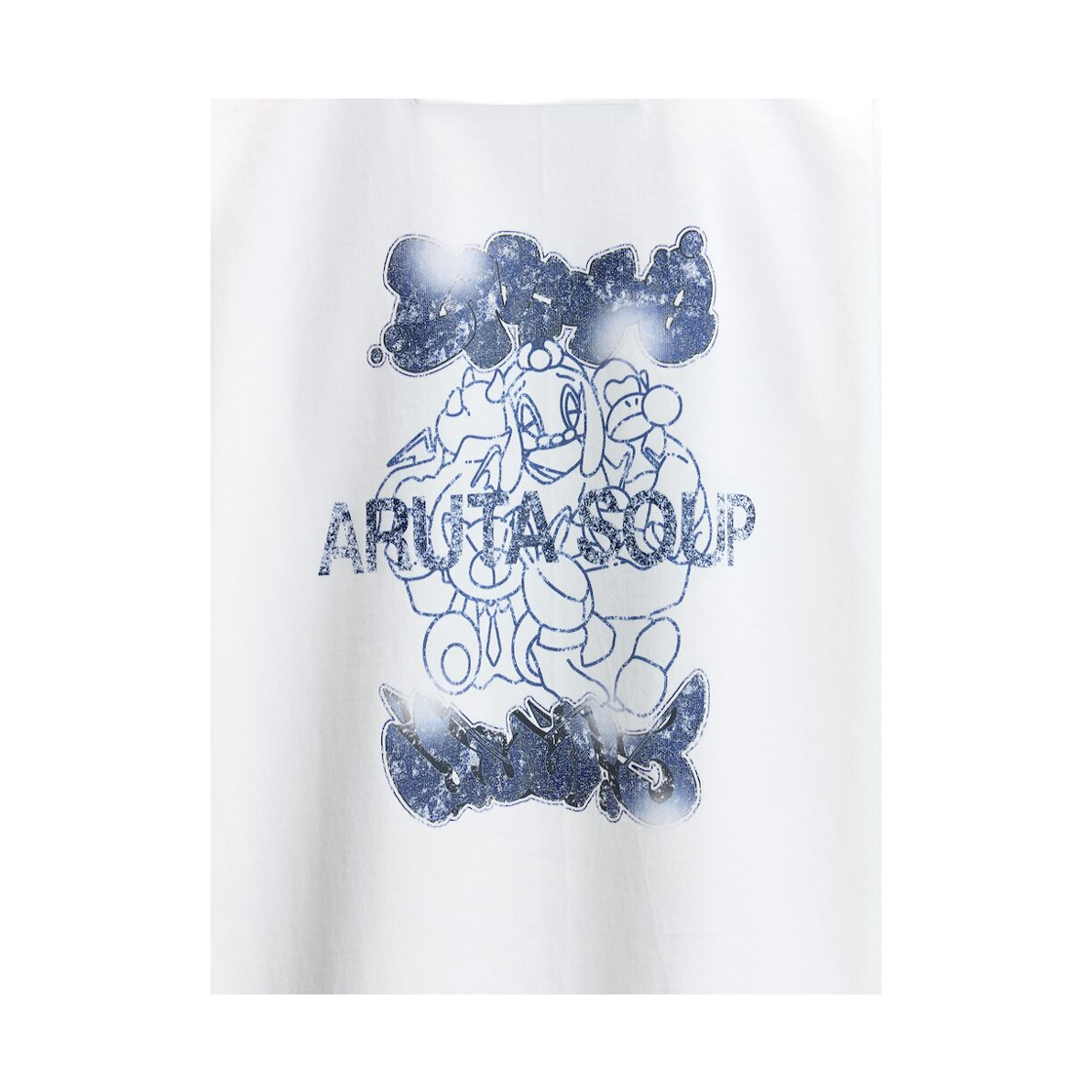 준지 x 아루타 수프 세미오버핏 숏슬리브 화이트(JUUN.J x ARUTA SOUP Semioverfit Short Sleeve White) - 4