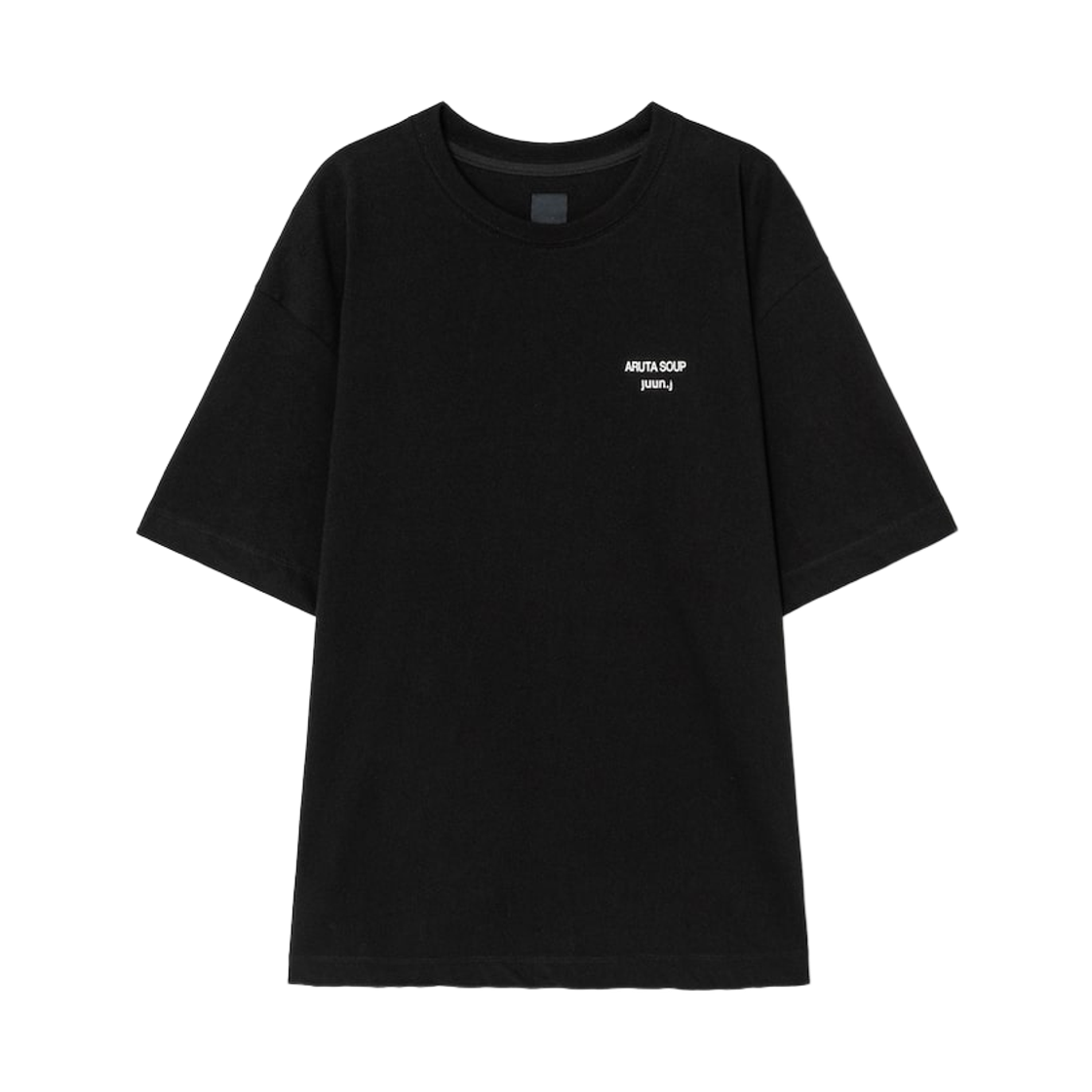 준지 x 아루타 수프 시그니처 오버핏 반팔 티셔츠 블랙(JUUN.J x ARUTA SOUP Signature Overfit T-shirts Black) - 5