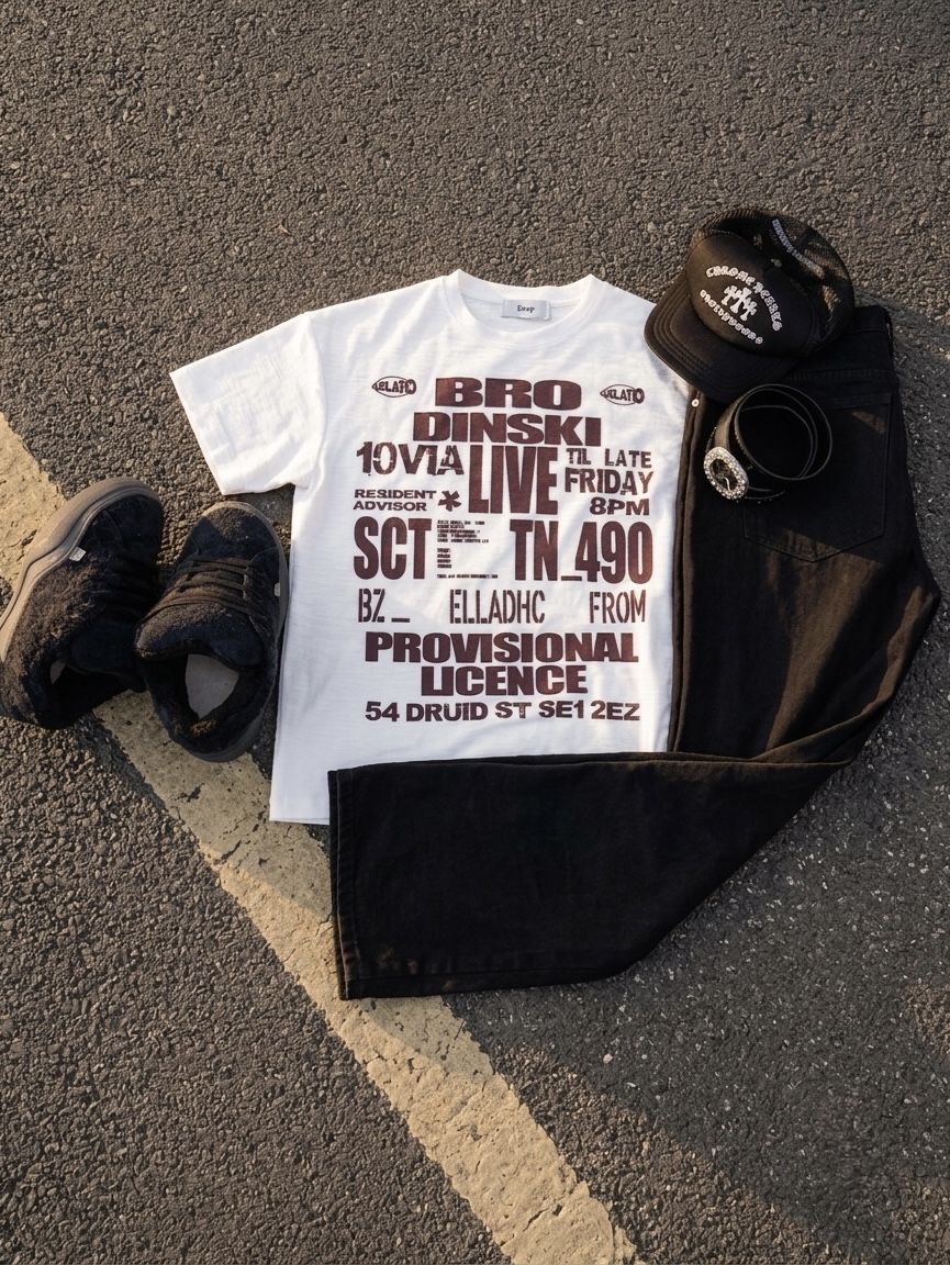 ERL Limited Edition Corduroy Vamp Pirate Black, ERL Vamp Skate Shoe Pirate Black 착용 스타일 - 3