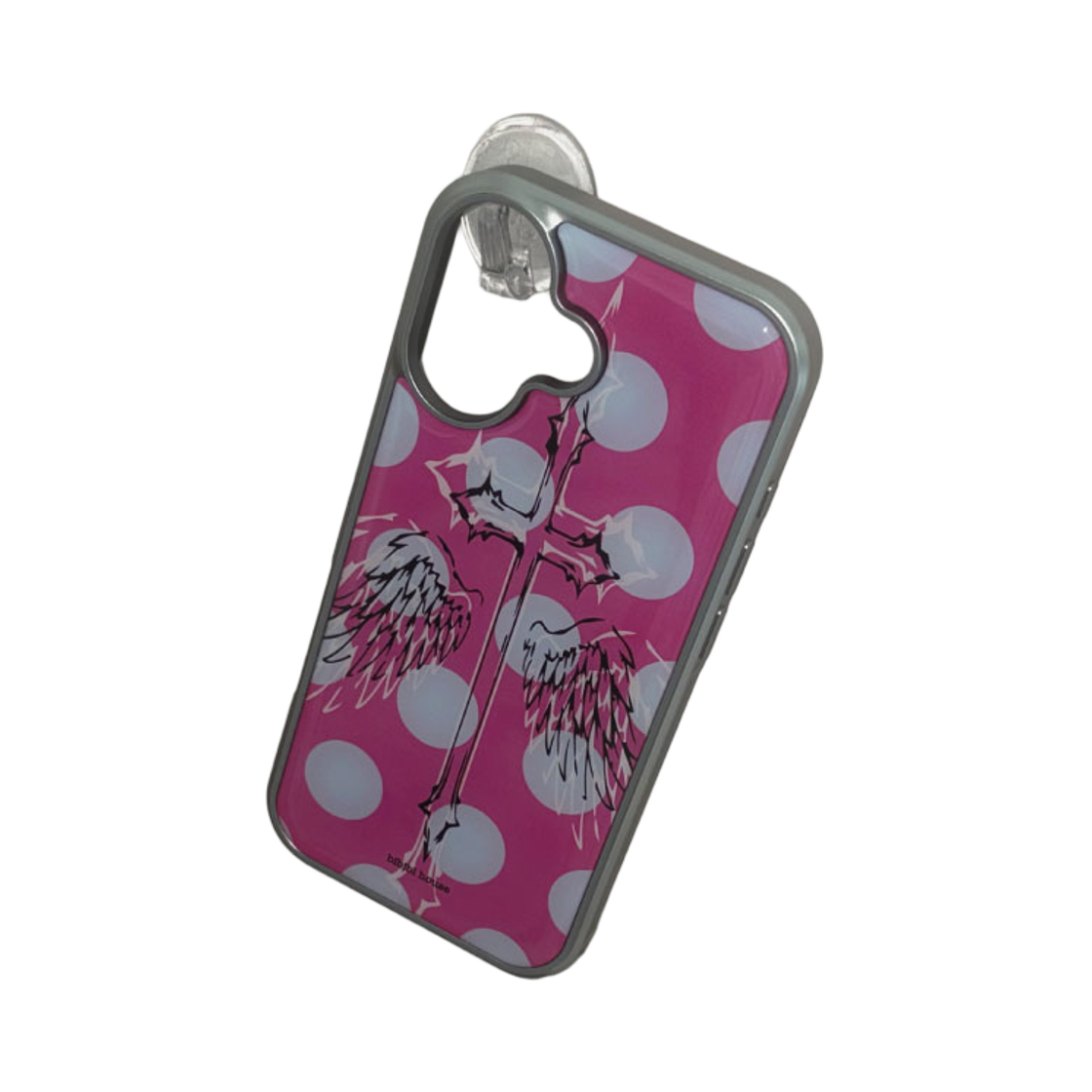 b125 BIBIBL HOUSE MagSafe Pink Wings Phone Case
