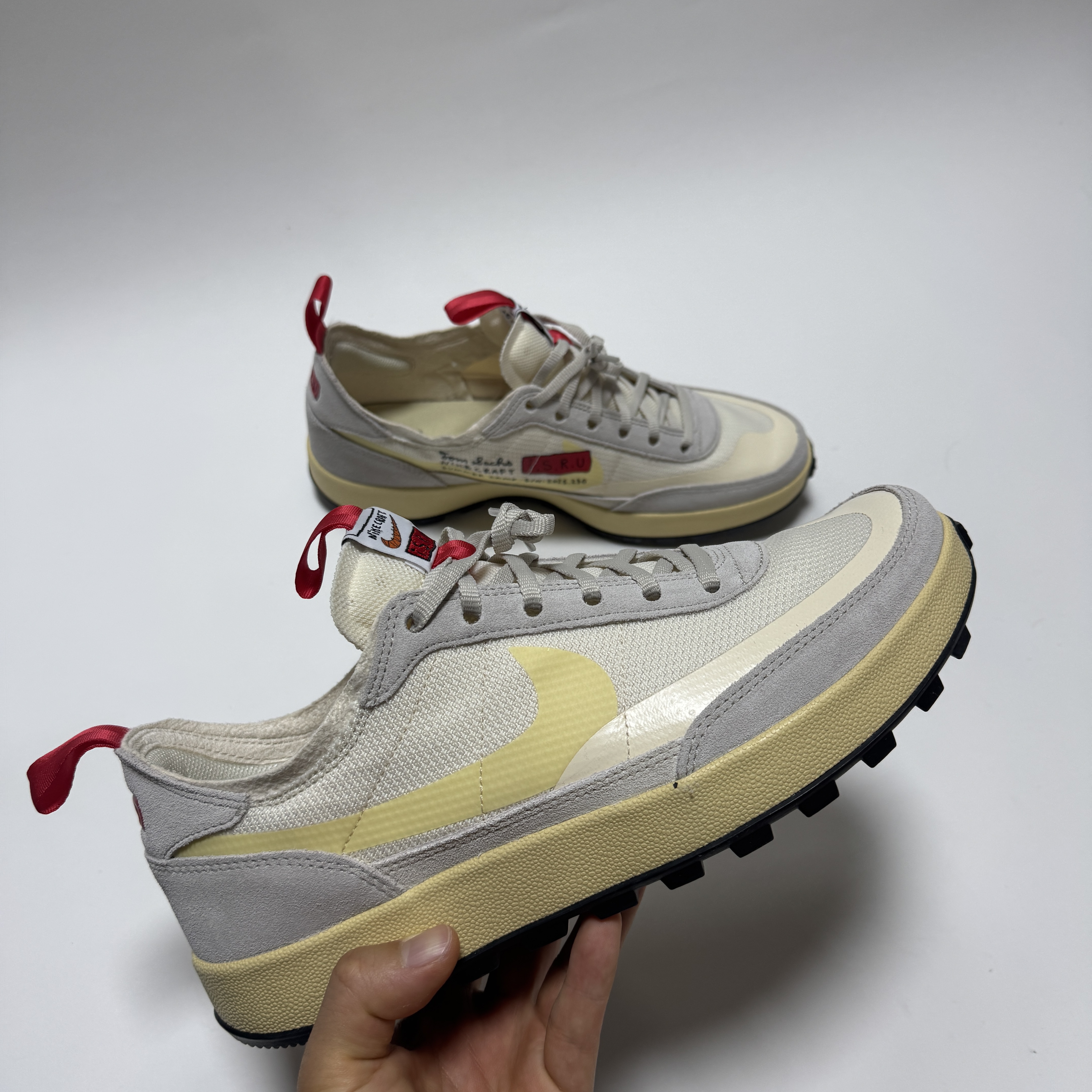 Nike x Tom Sachs General Purpose Shoe Grey Yellow 착용 스타일 - 2