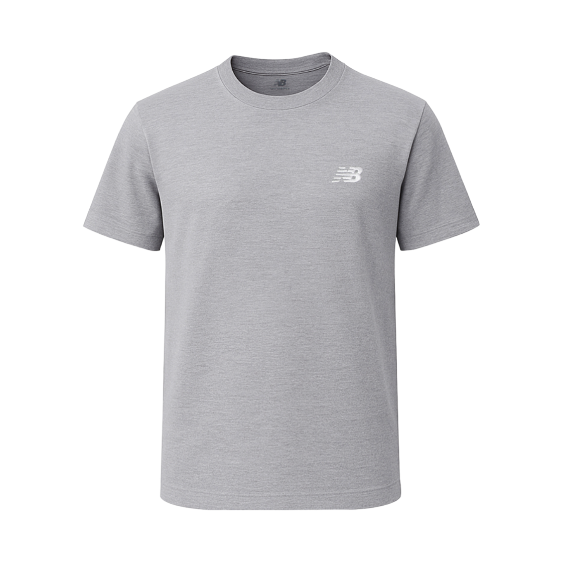 MT41509-AG New Balance Sport Essentials Cotton T-Shirt Athletic Grey White