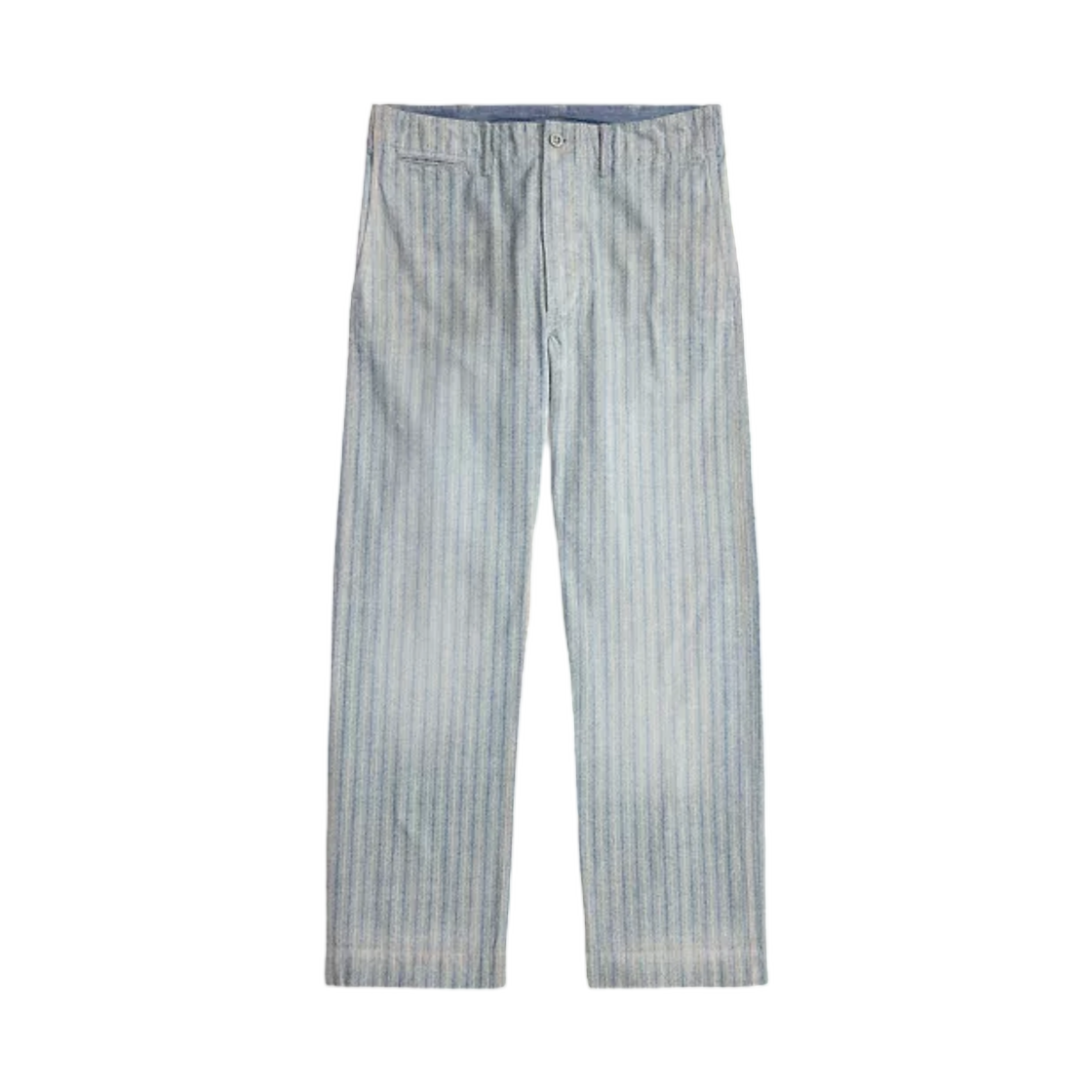 더블알엘 스트라이프 자스페 필드 팬츠 네이비 화이트(Double RL Striped Jaspe Field Pant Navy White)