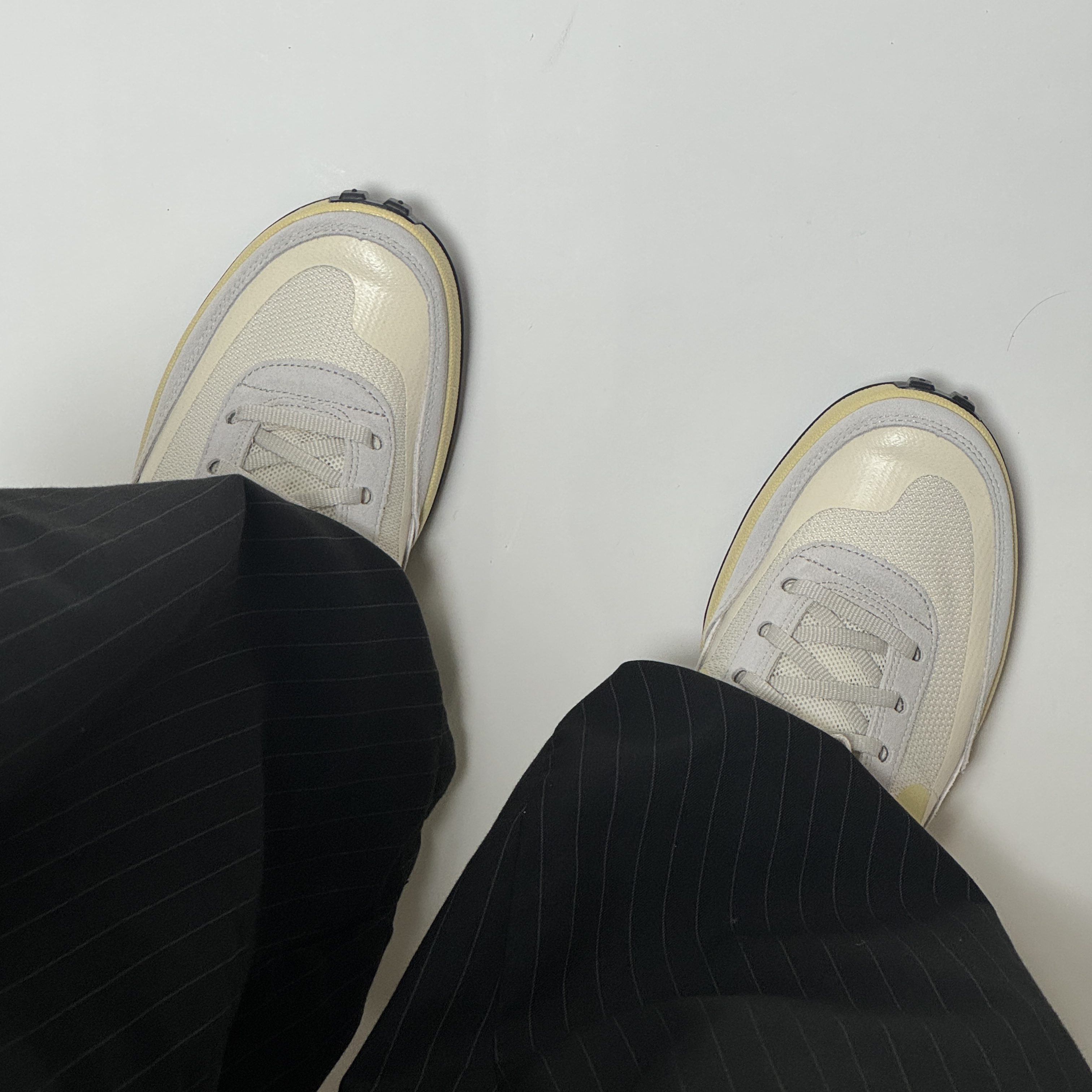 Nike x Tom Sachs General Purpose Shoe Grey Yellow 착용 스타일 - 3