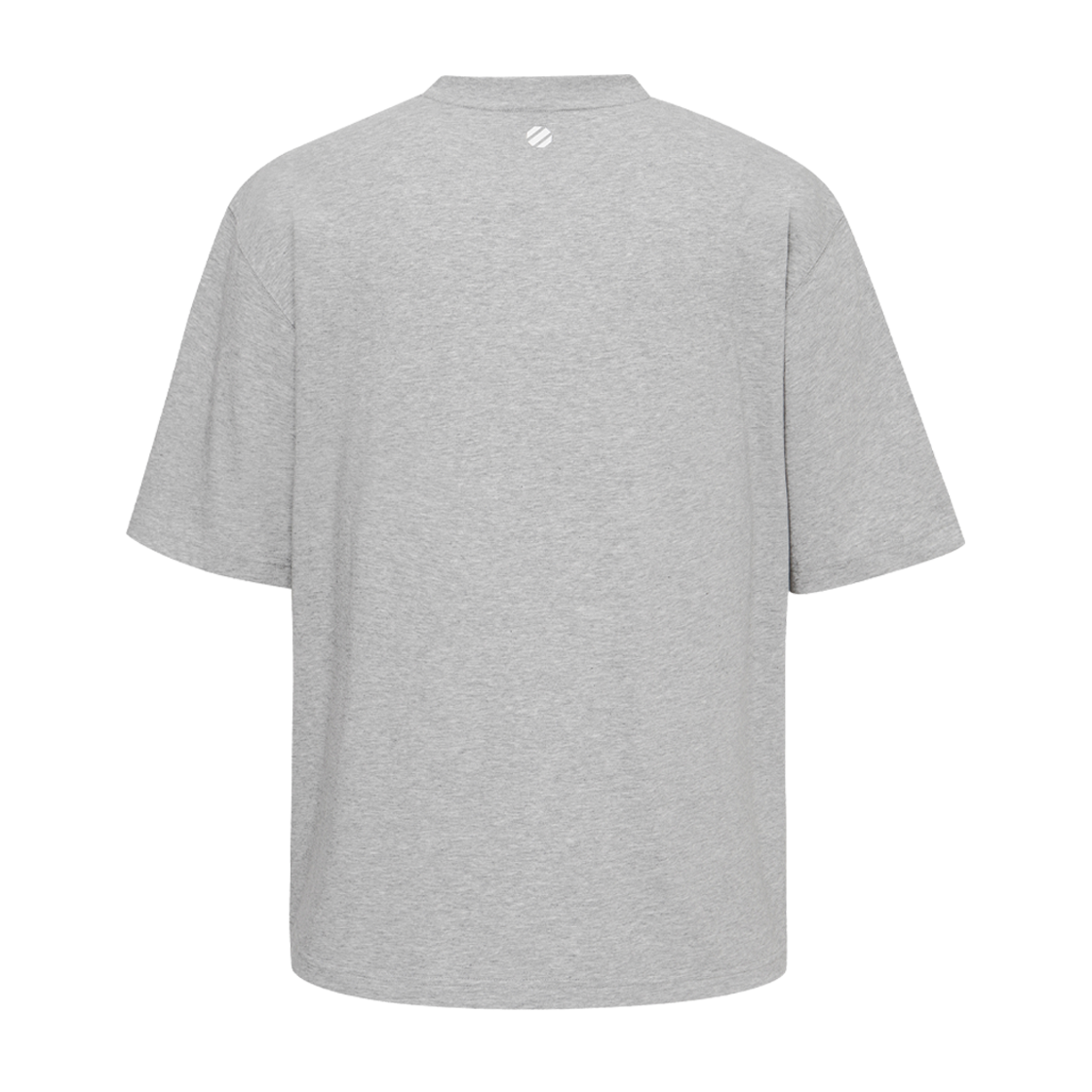 유에프씨 스포츠 얼티밋 빅로고 메가핏 반팔 티셔츠 멜란지 그레이 U2SSX3101MG(UFC SPORT Ultimate Big Logo Mega Oversized Fit Ss Melange Grey) - 3