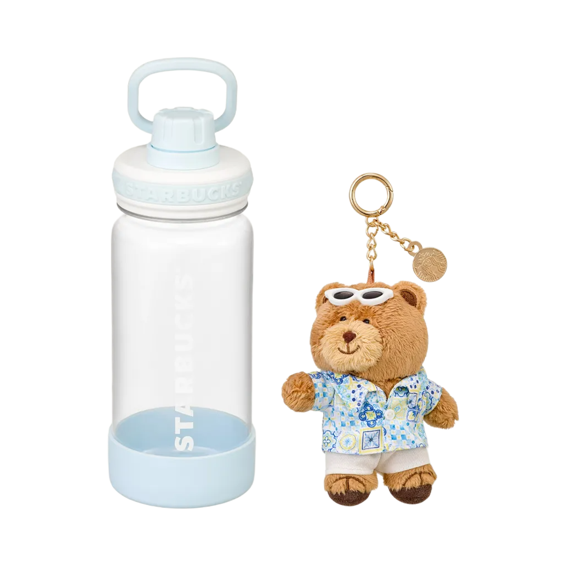 - Starbucks Your Summer Keychain & Taka Water Bottle 532ml