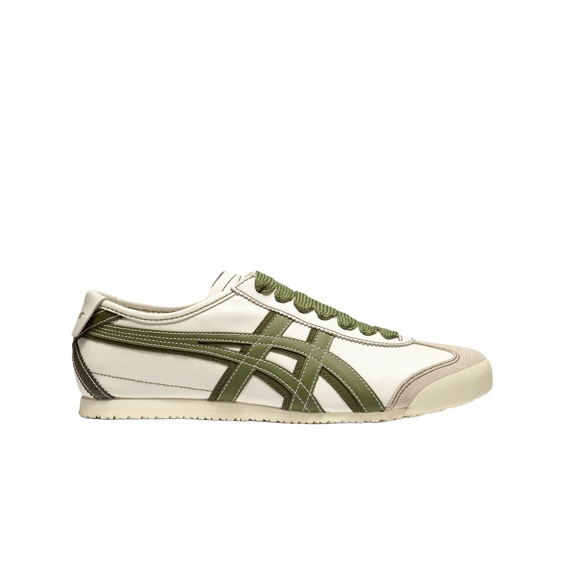 1183C679-102 Onitsuka Tiger Mexico 66 Cream Moss
