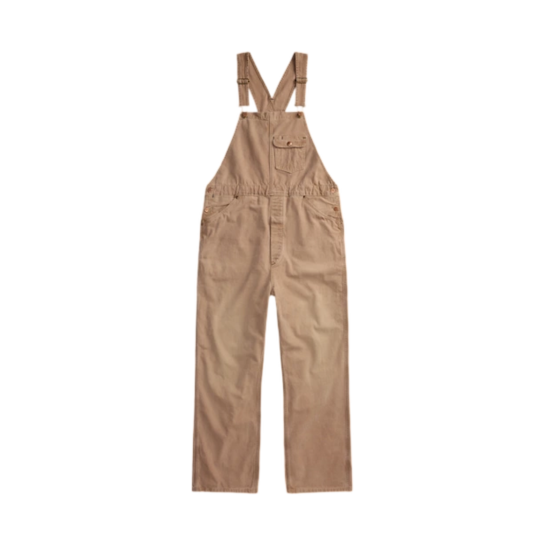 더블알엘 디스트레스드 컨버스 오버롤 디스트레스드 모브(Double RL Distressed Canvas Overall Distressed Mauve)