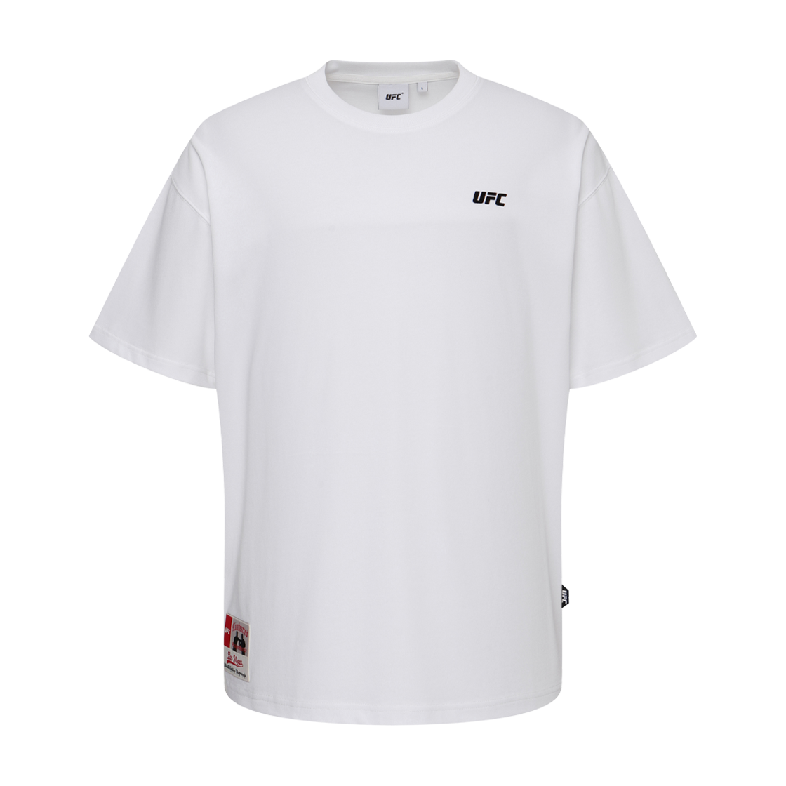유에프씨 스포츠 WCCS 글러브 오버핏 반팔 티셔츠 오프 화이트 U2SSX3303OW(UFC SPORT Wccs Glove Oversized Fit Ss Off White)