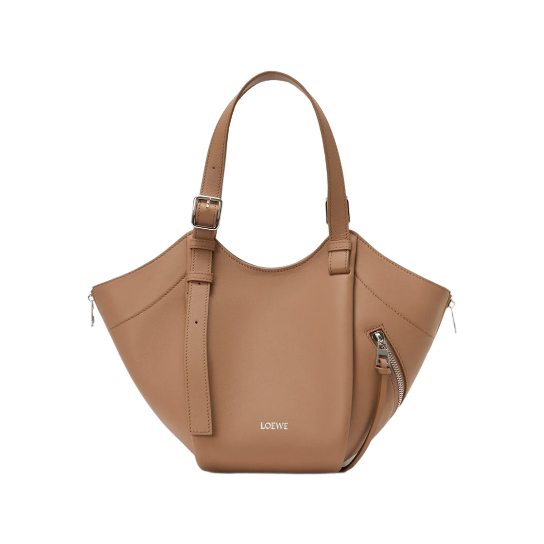 로에베 클래식 카프스킨 해먹 플립 백 모카(Loewe Hammock Flip Bag in Classic Calfskin Mocha)