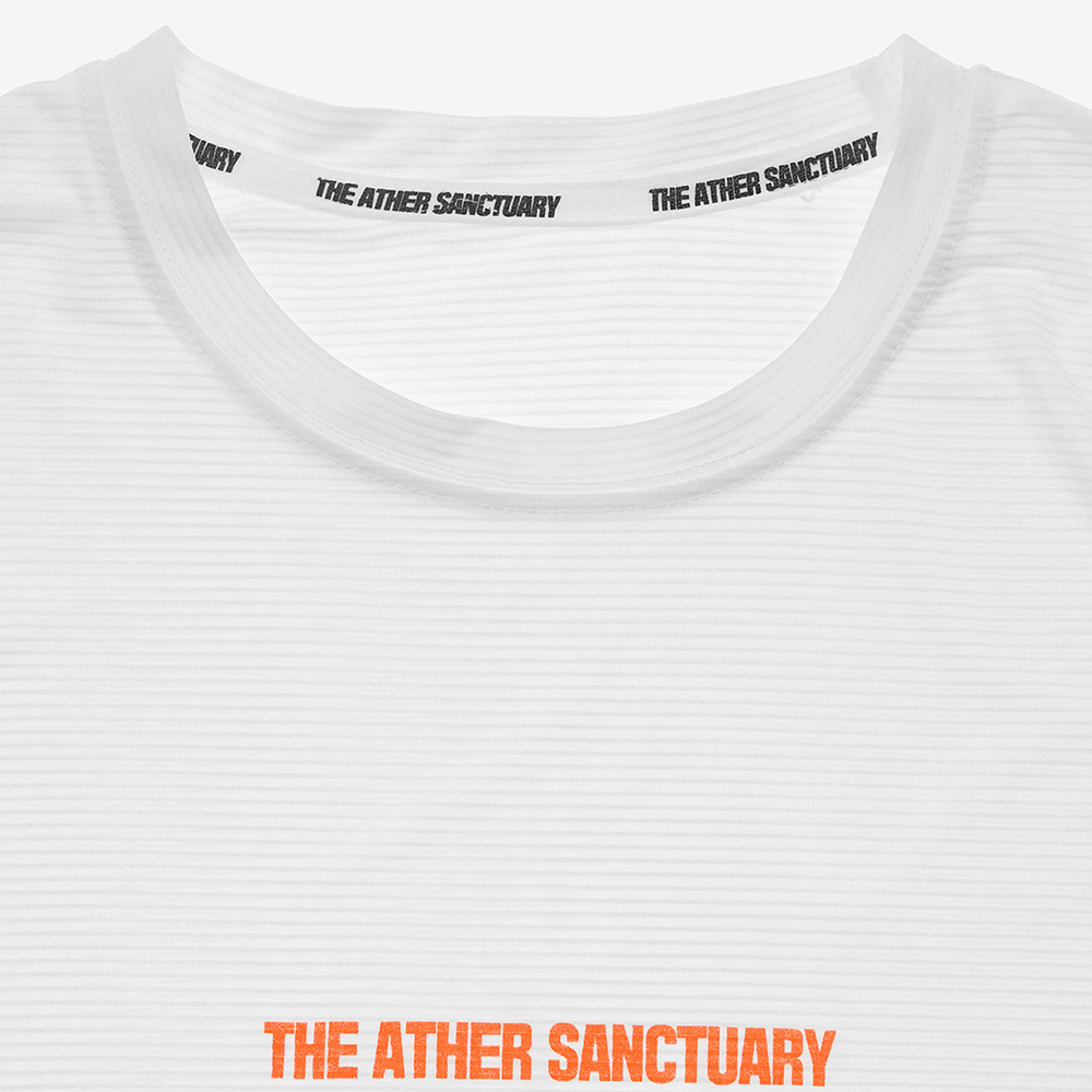 디아더생츄어리 오리진 스트라이프 반팔 티셔츠 화이트(THE ATHER SANCTUARY Origin Stripe S/S Tee White) - 3