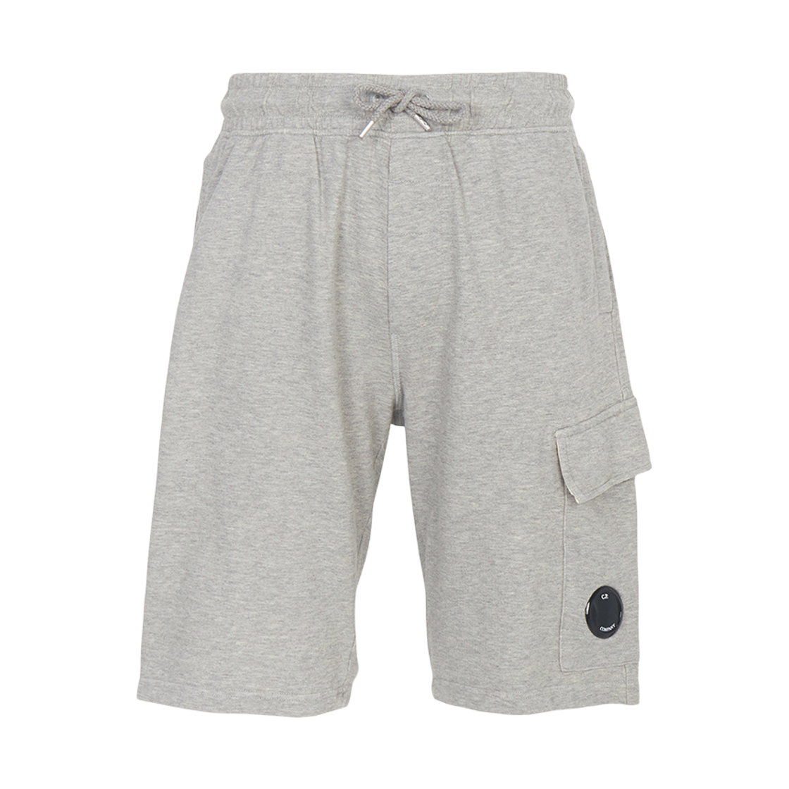 RCCMSB704A002246GM94 C.P. Company Light Fleece Cargo Lens Sweatshorts Greystone Melange - 25FW