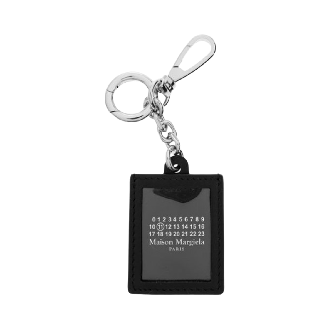 메종 마르지엘라 포 스티치 포토 프레임 키링 블랙(Maison Margiela Four Stitches Photo Frame Keyring Black)