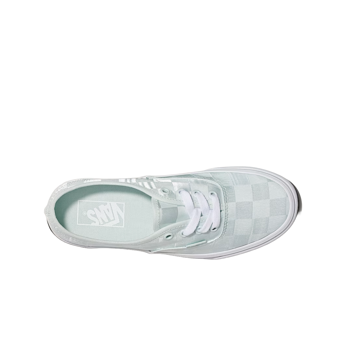 반스 어센틱 체커보드 새틴 스파 블루(Vans Authentic Checkerboard Satin Spa Blue) - 2