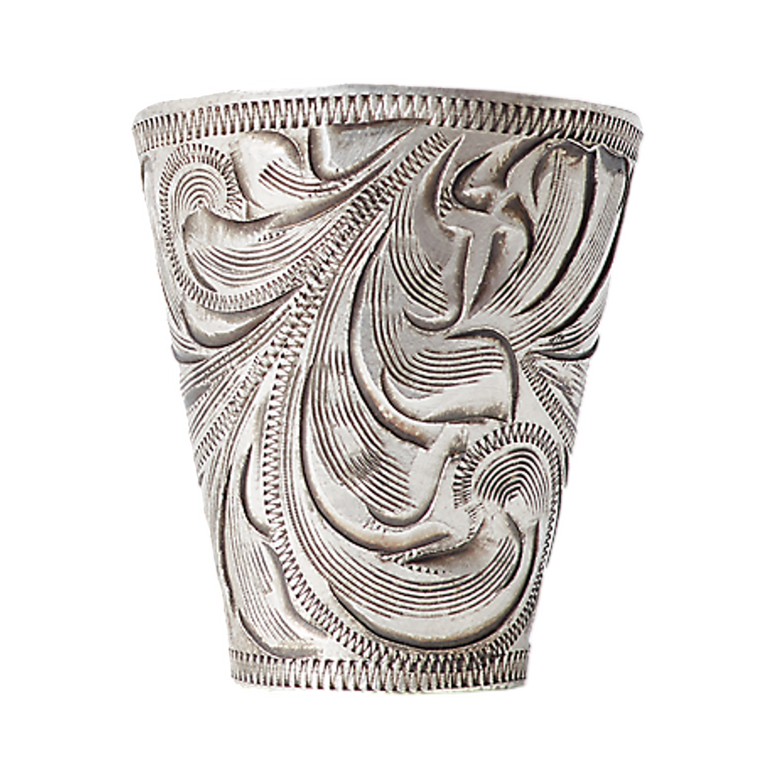 더블알엘 인그레이브 반다나 슬라이더 실버(Double RL Engraved Bandanna Slider Silver) - 1