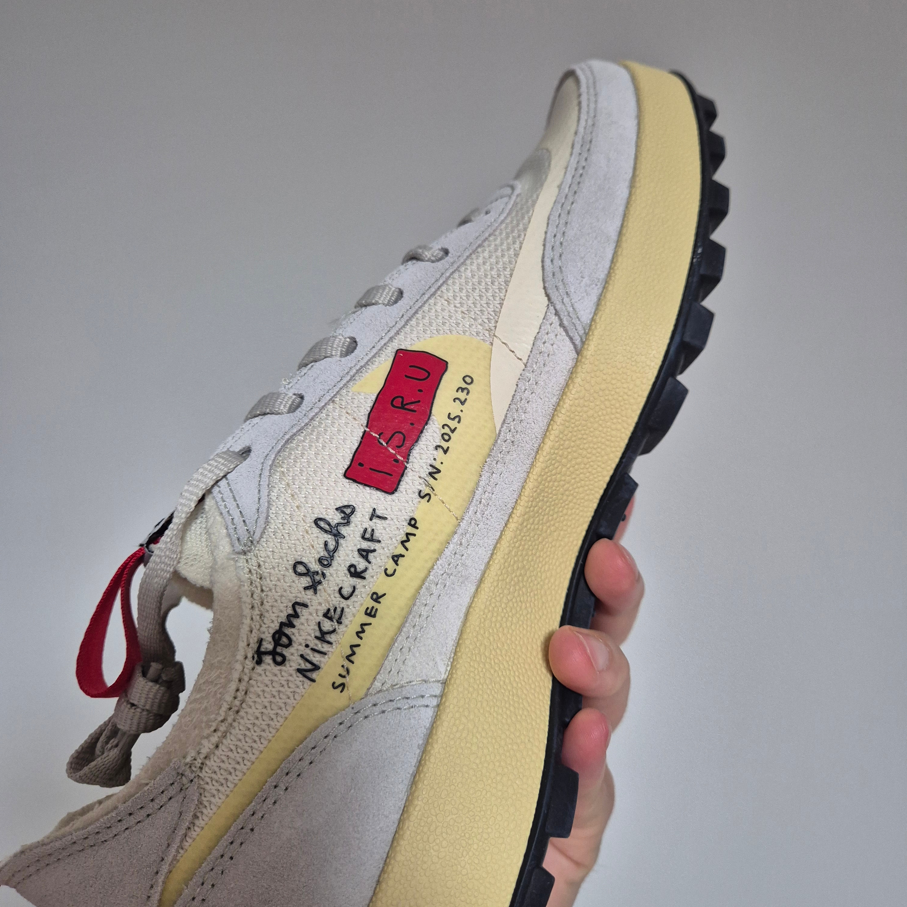 Nike x Tom Sachs General Purpose Shoe Grey Yellow 착용 스타일 - 2