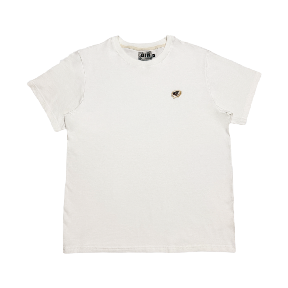 갈릭블루스 휴먼 X 풋프린트 아플리케 티셔츠 화이트(GARLICBLUES HUMAN X FOOTPRINT Appliqué T-Shirt White) - 2