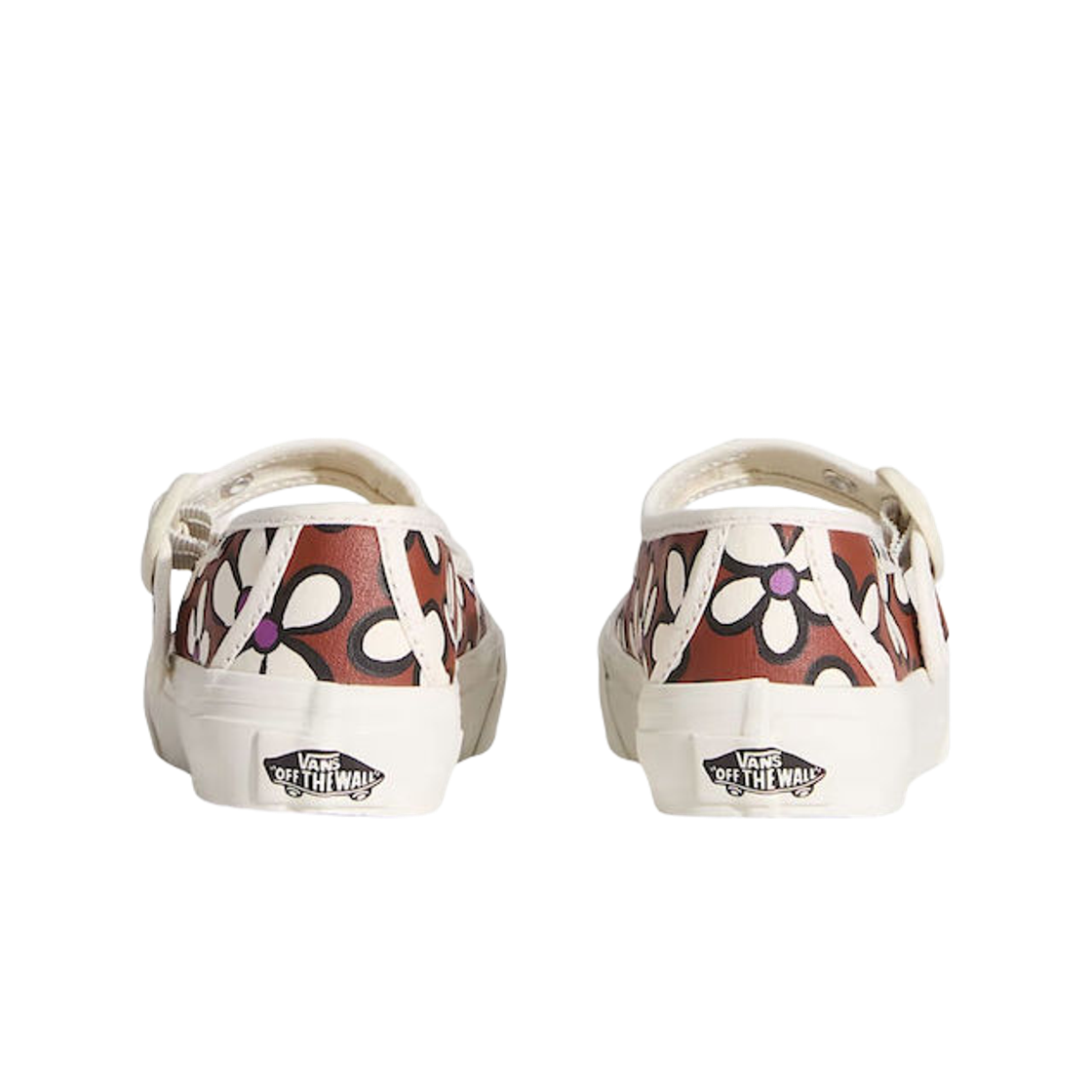 (키즈) 반스 메리 제인 페인티드 플로럴 러스트((Kids) Vans Mary Jane Painted Floral Rust) - 2