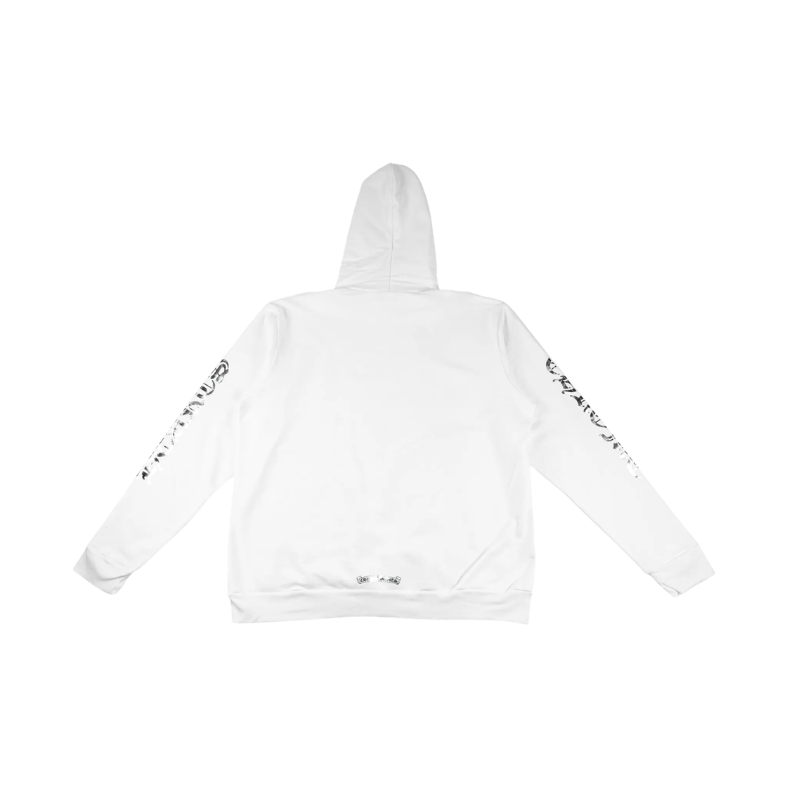 크롬하츠 포일 버티컬 로고 후드 화이트(Chrome Hearts Foil Vertical Logo Hoodie White) - 2