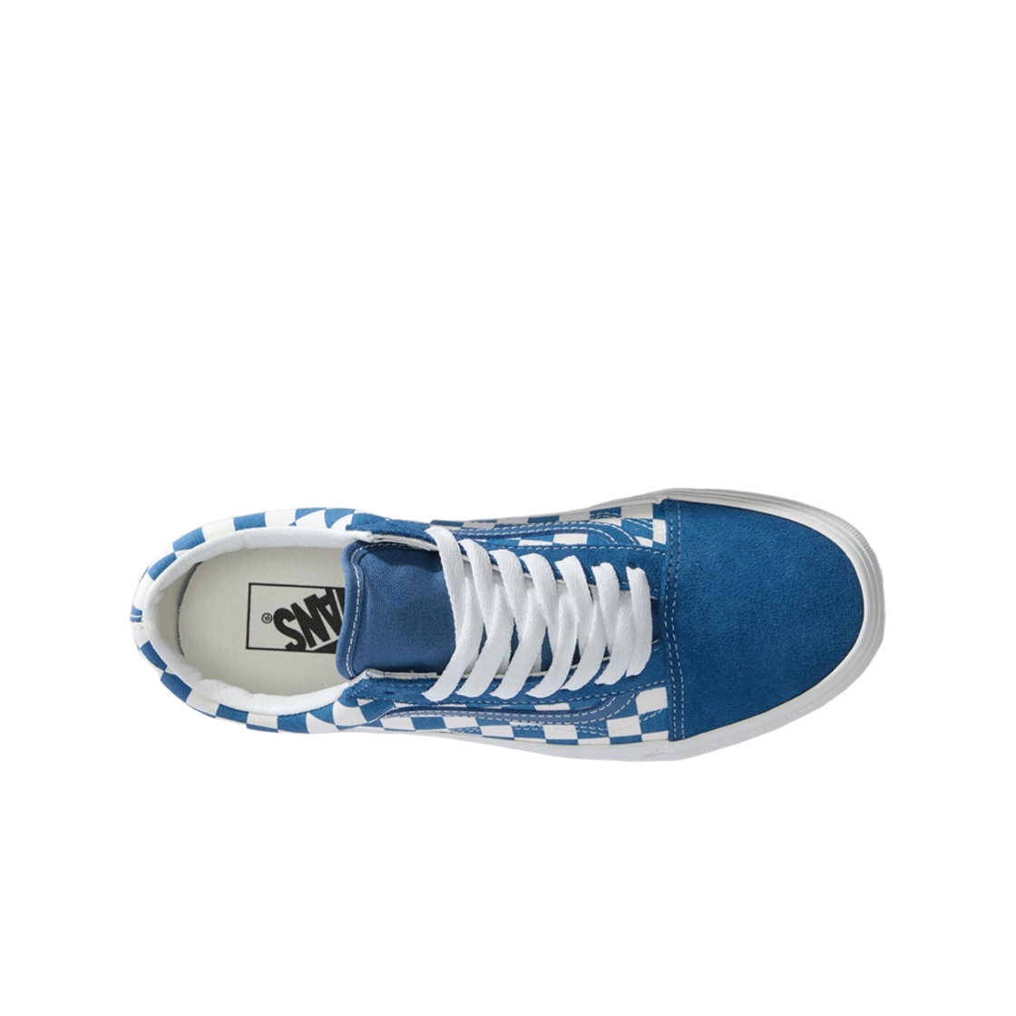 반스 올드스쿨 체커보드 네이비 화이트(Vans Old Skool Checkerboard Navy White) - 2