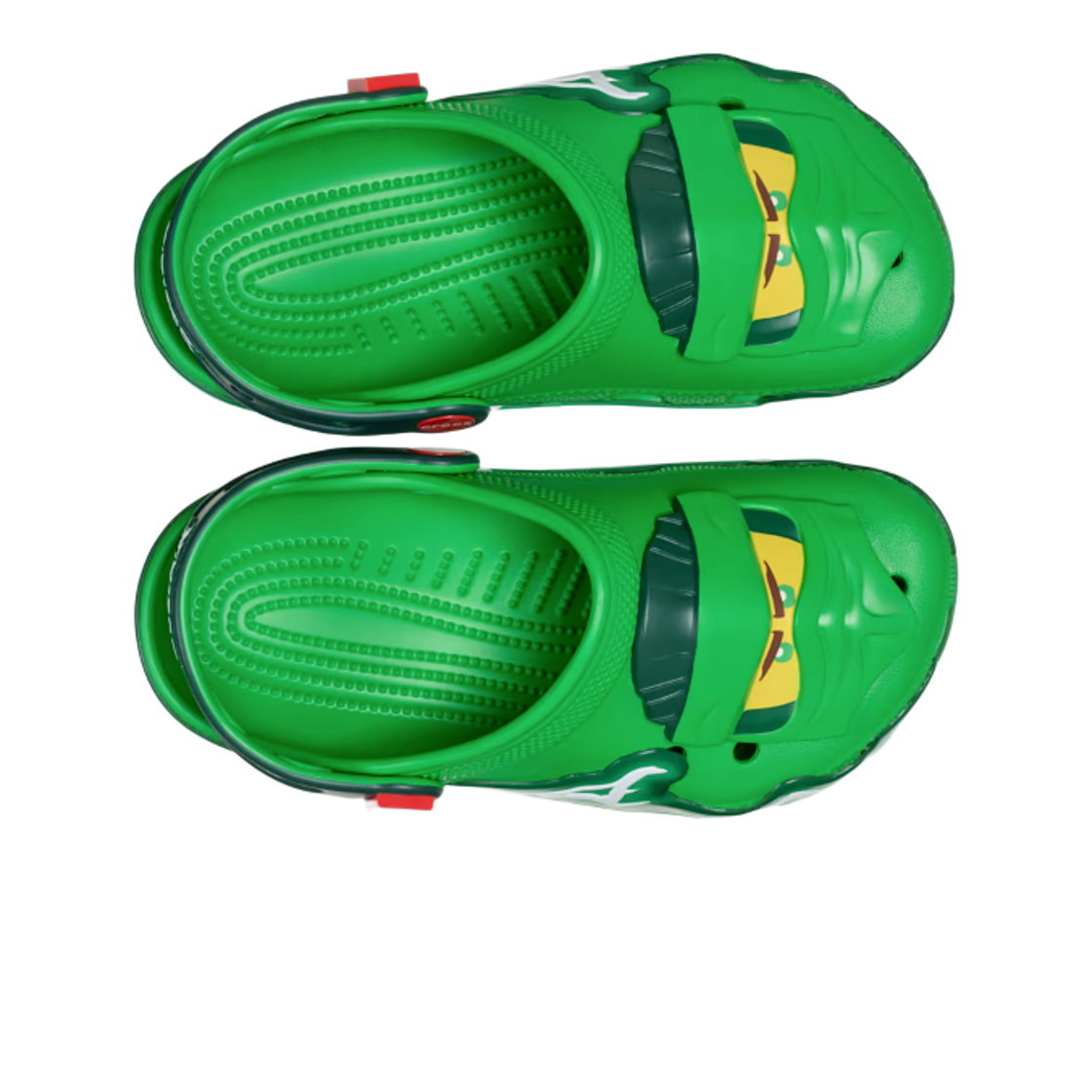 (키즈) 크록스 x 레고 닌자고 클래식 클로그 그린 멀티((Kids) Crocs x Lego Ninjago Classic Clog Green Multi) - 2