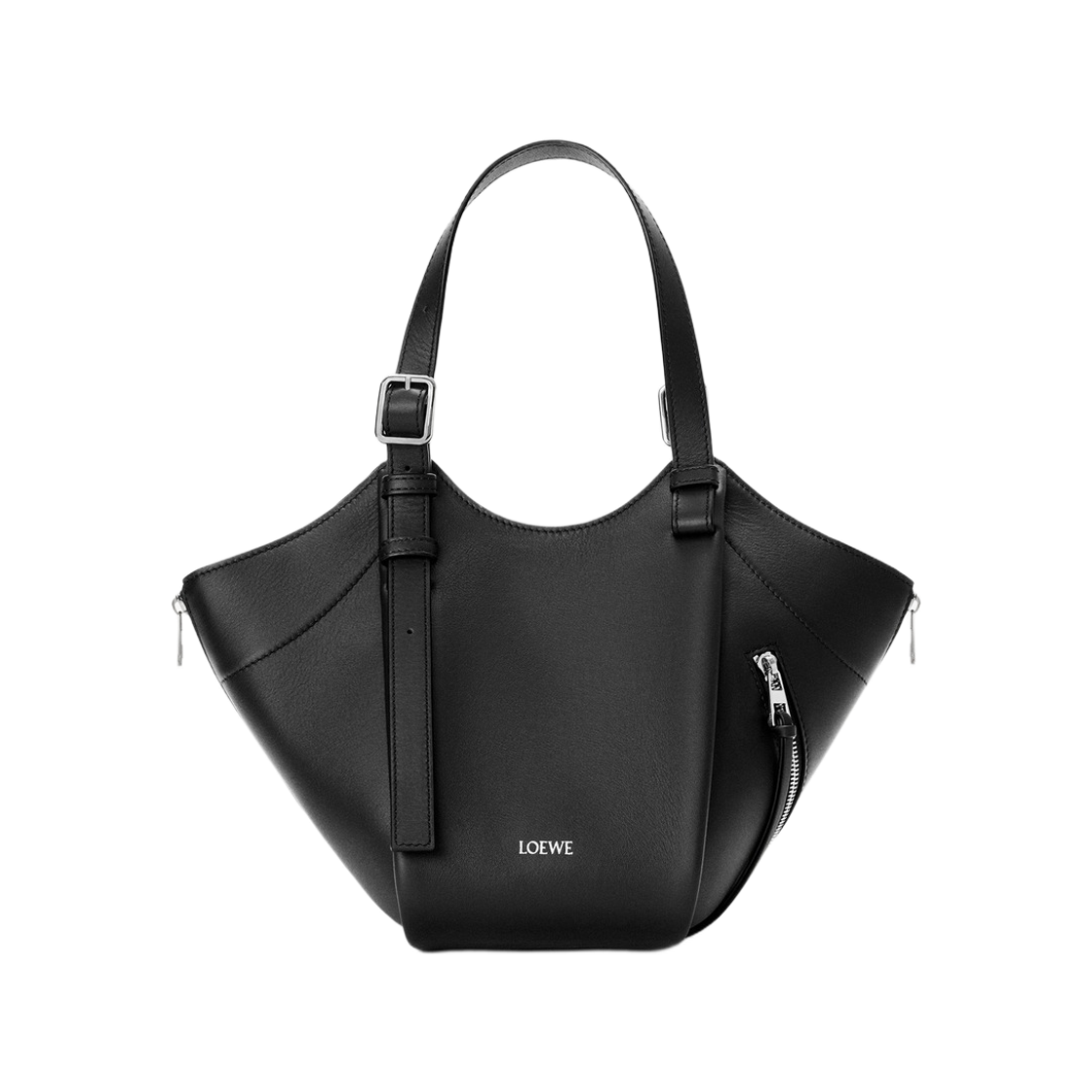 로에베 클래식 카프스킨 해먹 플립 백 블랙(Loewe Hammock Flip Bag in Classic Calfskin Black)