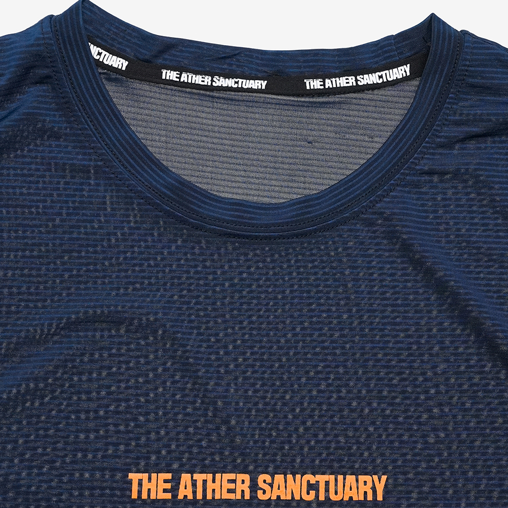 디아더생츄어리 오리진 스트라이프 반팔 티셔츠 네이비(THE ATHER SANCTUARY Origin Stripe S/S Tee Navy) - 3