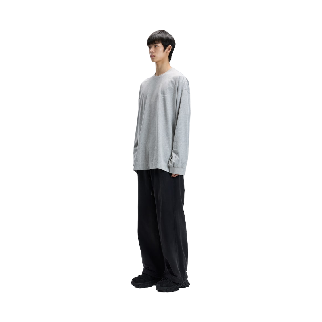 준지 x 아루타 수프 뉴오버핏 롱슬리브 그레이(JUUN.J x ARUTA SOUP Newoverfit Long Sleeve Grey) - 3