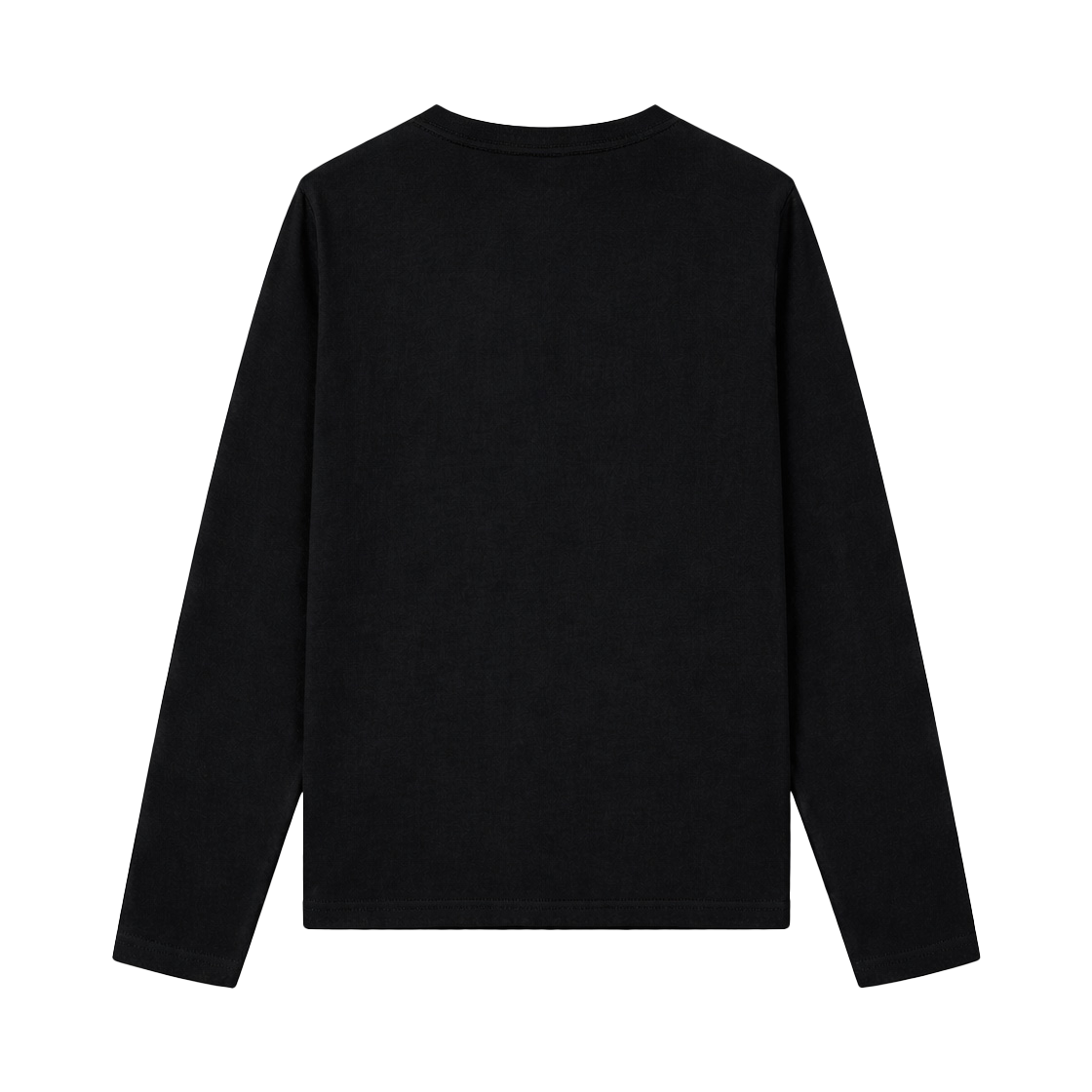 마이딥블루메모리즈 심볼 자수 롱슬리브 블랙(MydeepblueMemories W/M Symbol Long Sleeve Tee Black) - 2