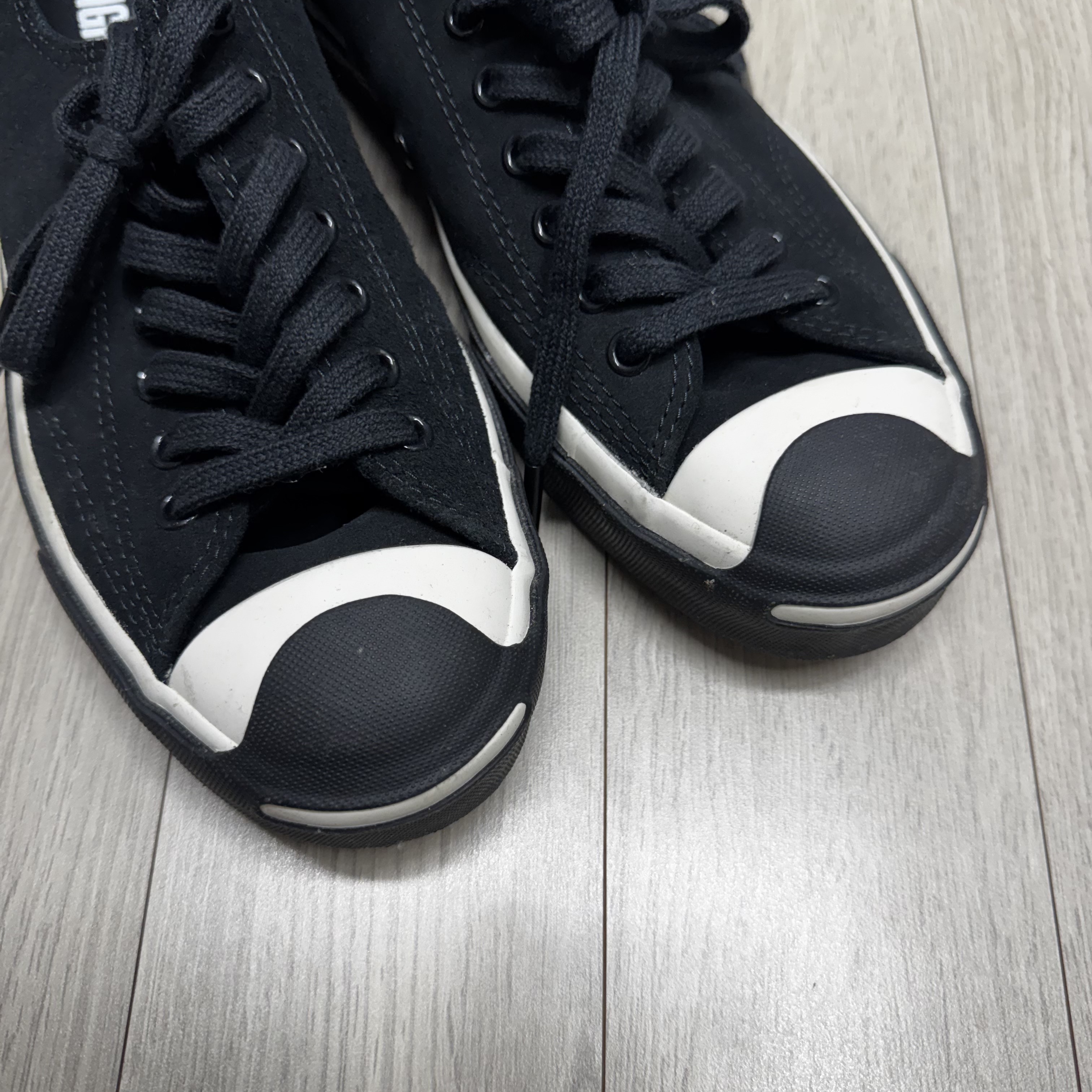 Converse x Neighborhood Jack Purcell Ox Motorcycle 착용 스타일 - 6