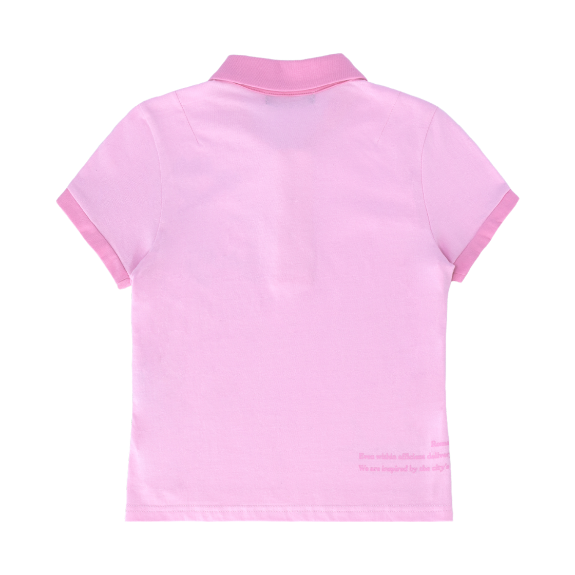 헤일로 틸티드 카라 티 크러쉬 핑크(HAiiLO Tilted Collar Tee Crush Pink) - 2
