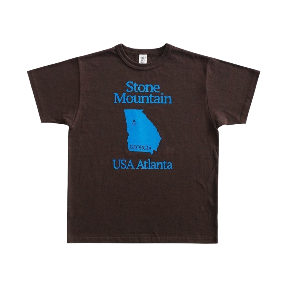 컬렉트 피시스 조지아 티셔츠 브라운(Collect Pieces Georgia T-Shirt Brown)