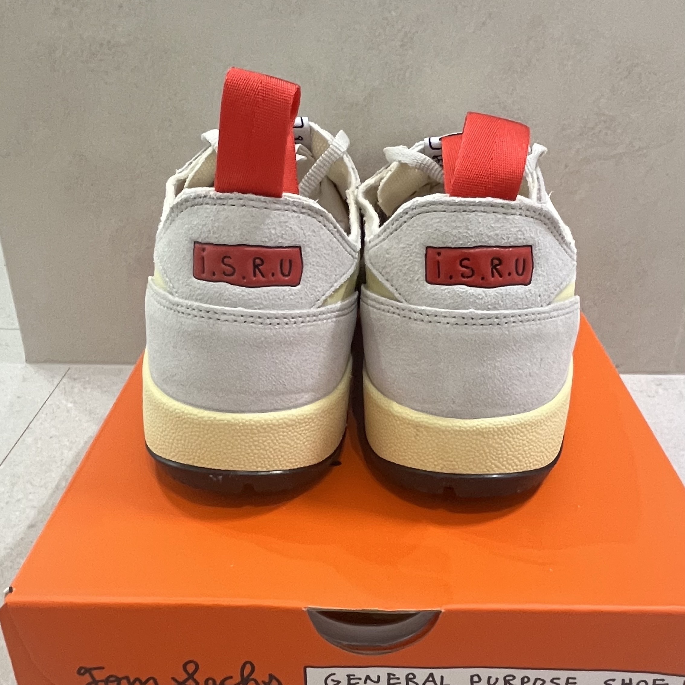 Nike x Tom Sachs General Purpose Shoe Grey Yellow 착용 스타일 - 4