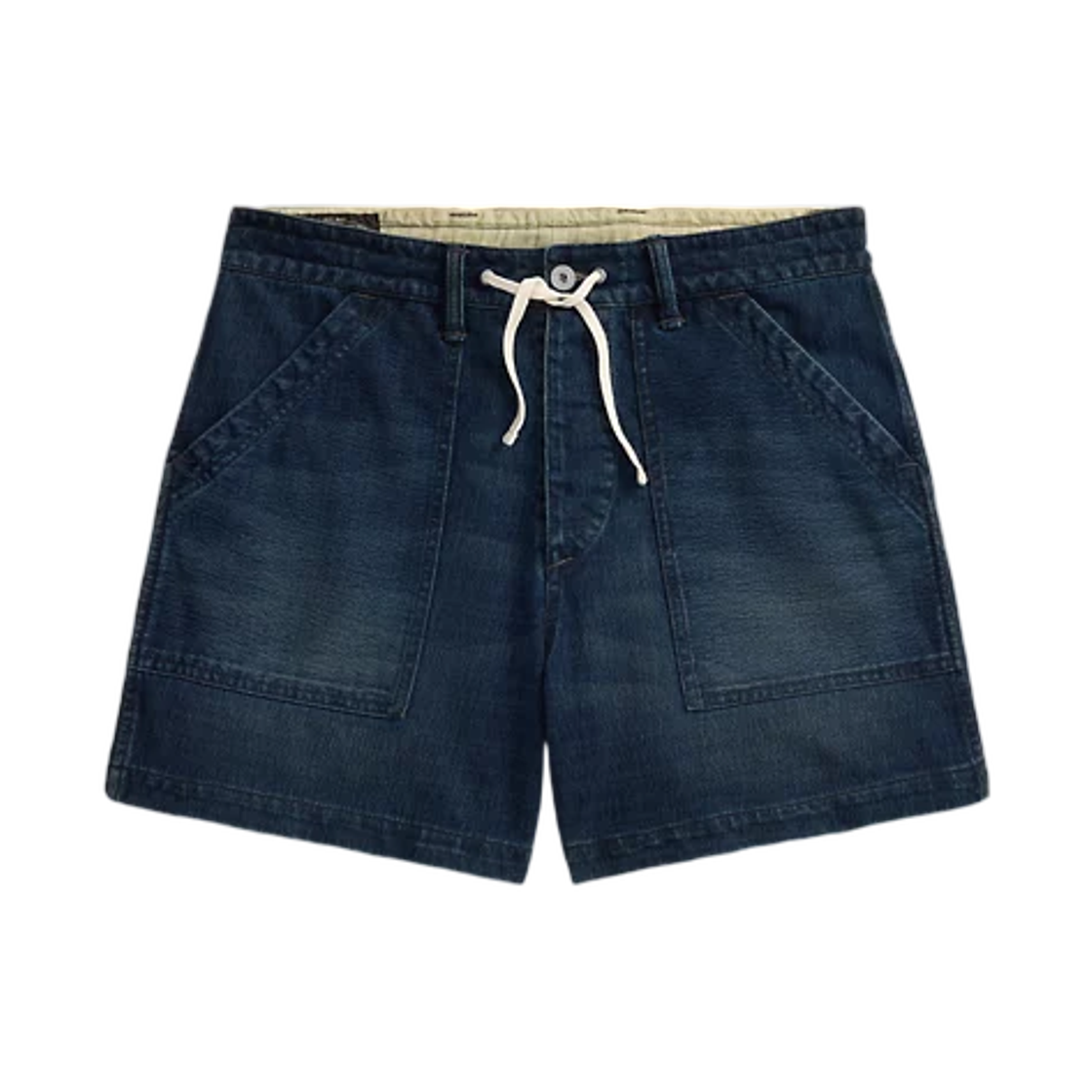 더블알엘 인디고 저지 쇼트 인디고 멀티(Double RL Indigo Jersey Short Indigo Multi) - 1
