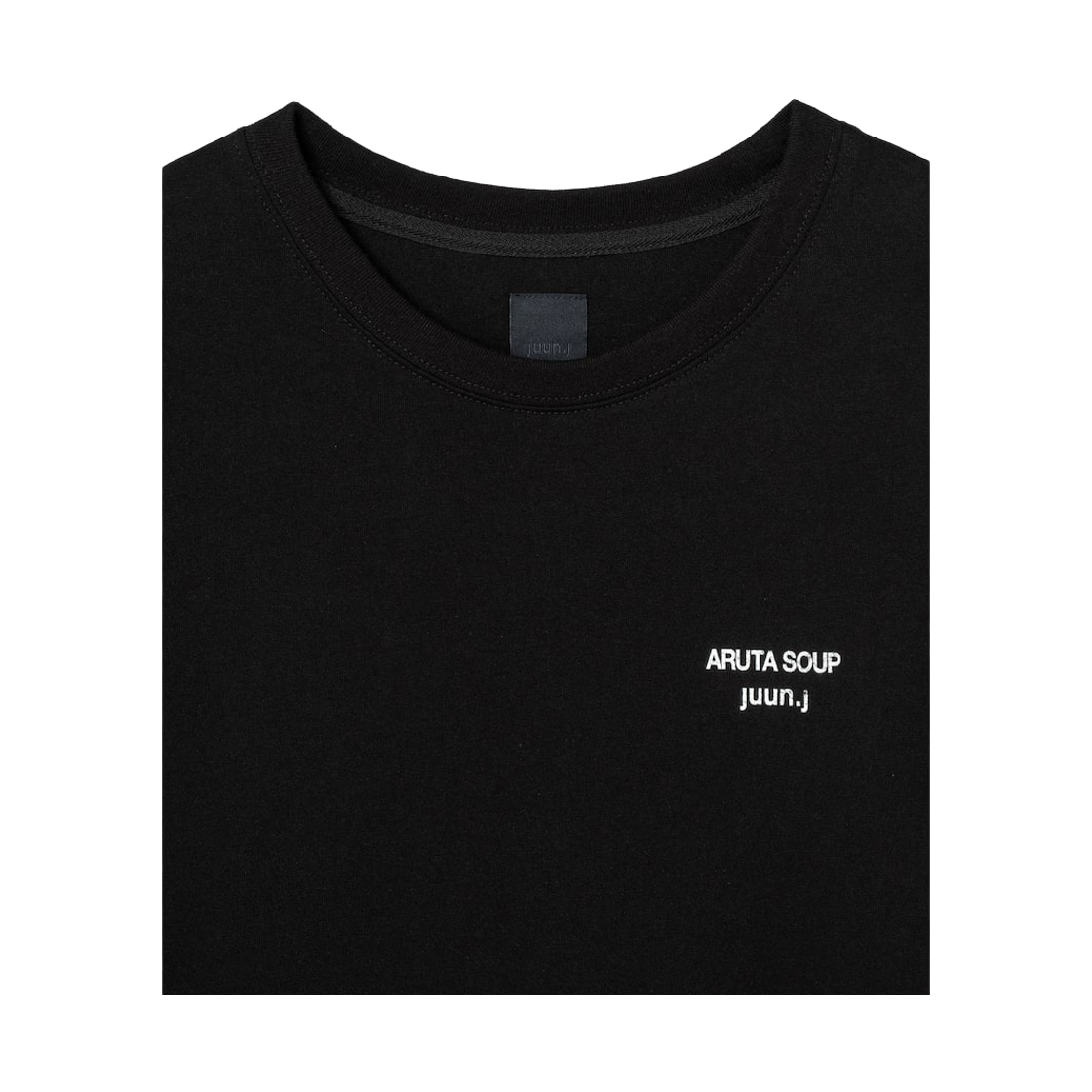 준지 x 아루타 수프 시그니처 오버핏 반팔 티셔츠 블랙(JUUN.J x ARUTA SOUP Signature Overfit T-shirts Black) - 6