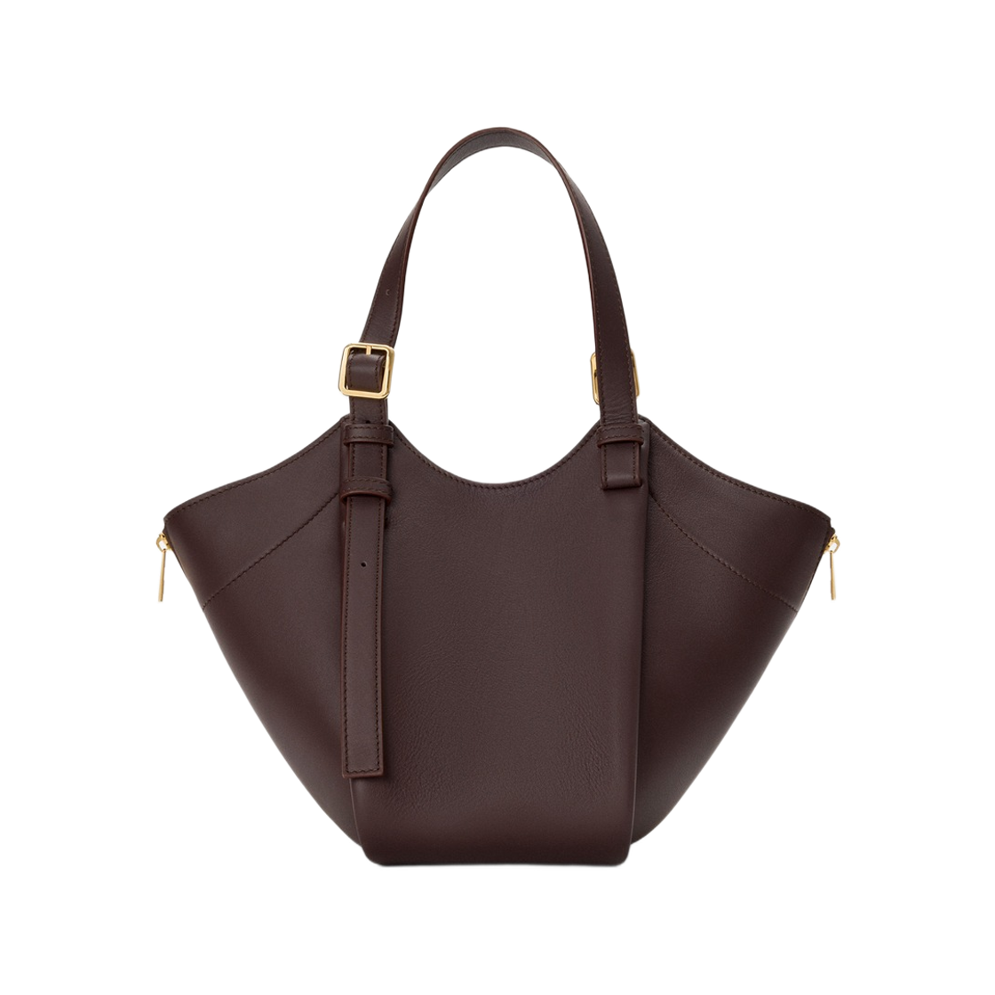 로에베 클래식 카프스킨 해먹 플립 백 다크 체스트넛(Loewe Hammock Flip Bag in Classic Calfskin Dark Chestnut) - 2