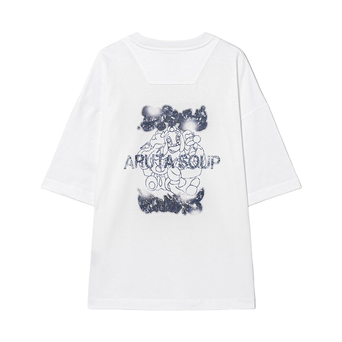 준지 x 아루타 수프 세미오버핏 숏슬리브 화이트(JUUN.J x ARUTA SOUP Semioverfit Short Sleeve White) - 6